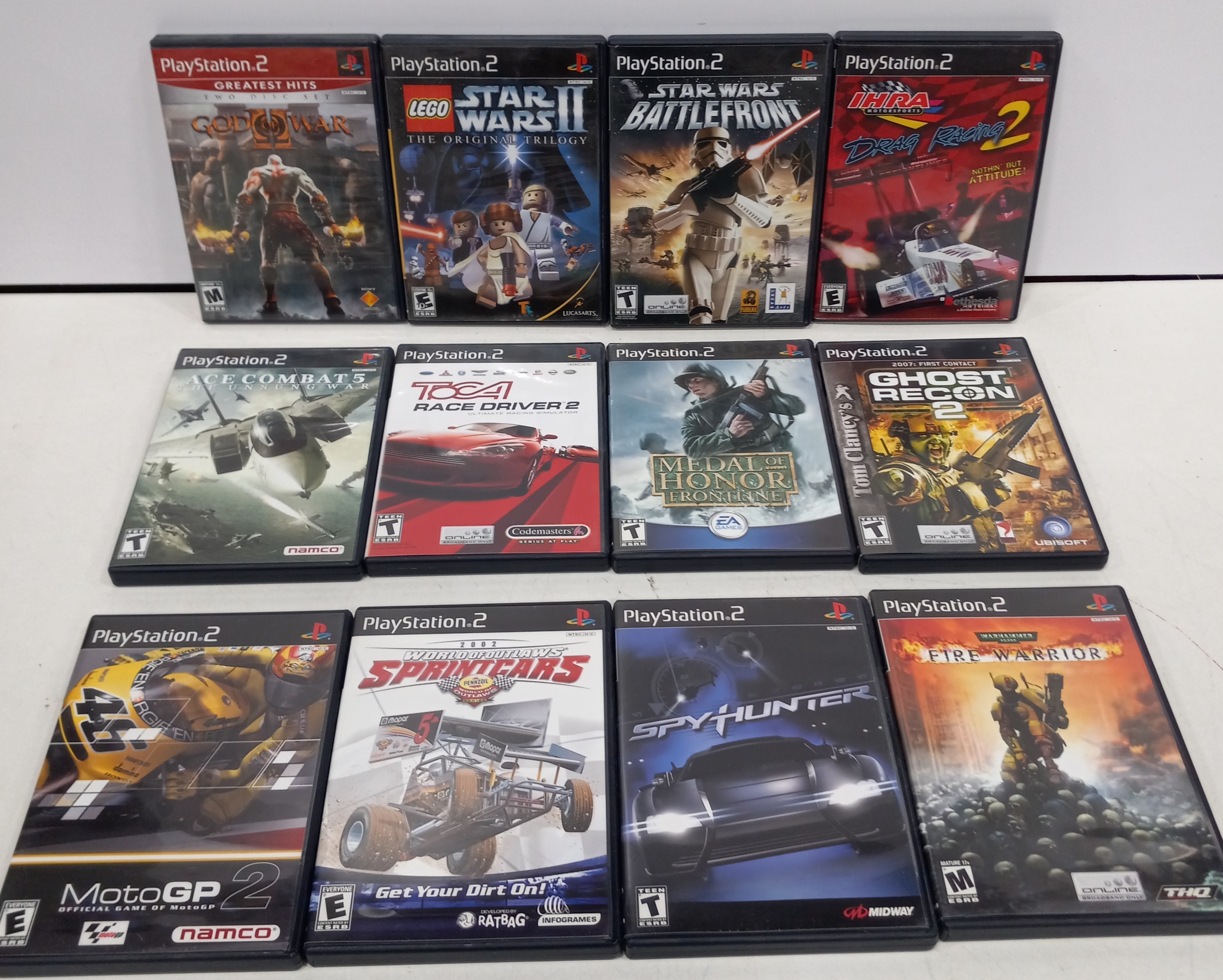 ps2 games list