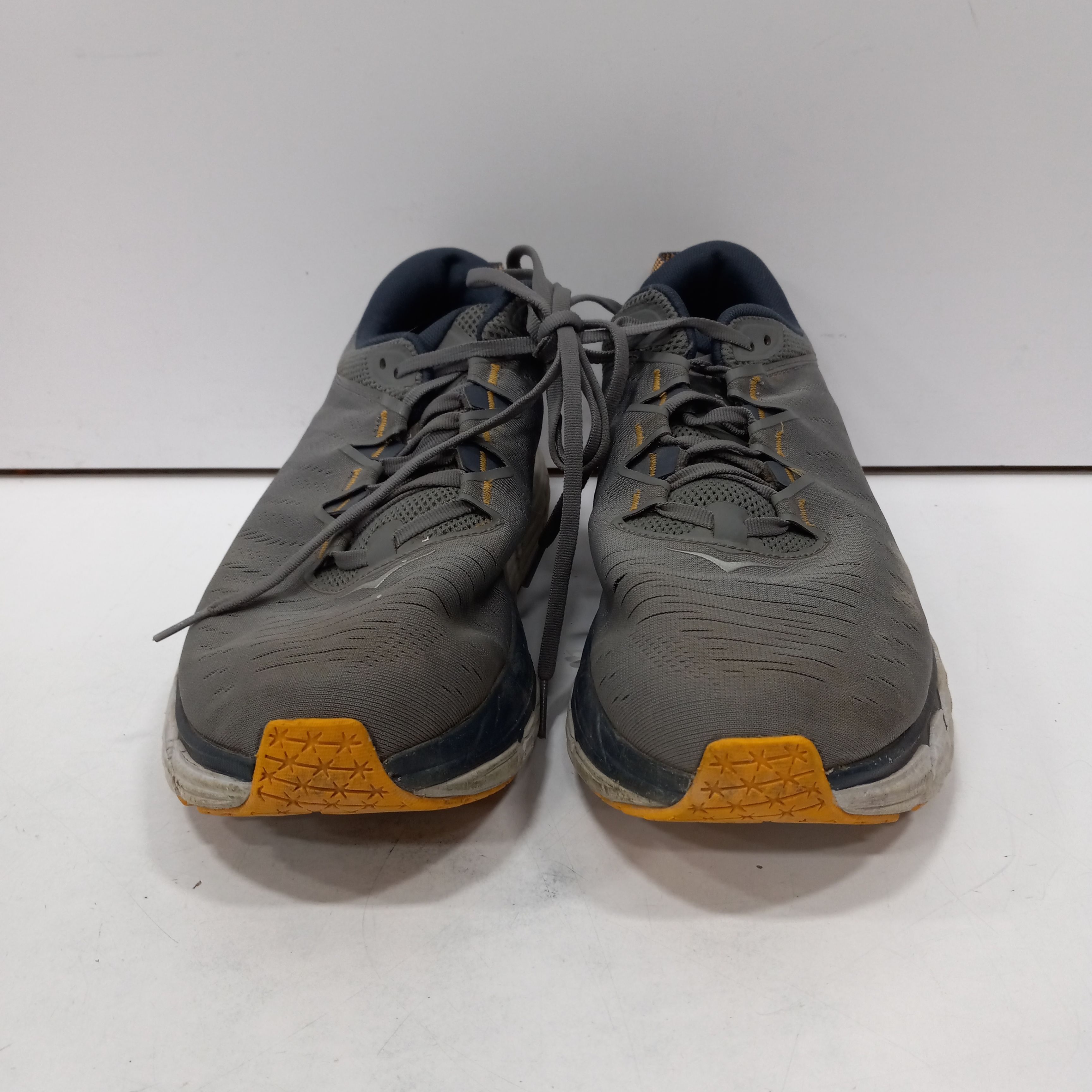 Buy the Hoka Grey Men's Shoes Sz 12 2E | GoodwillFinds