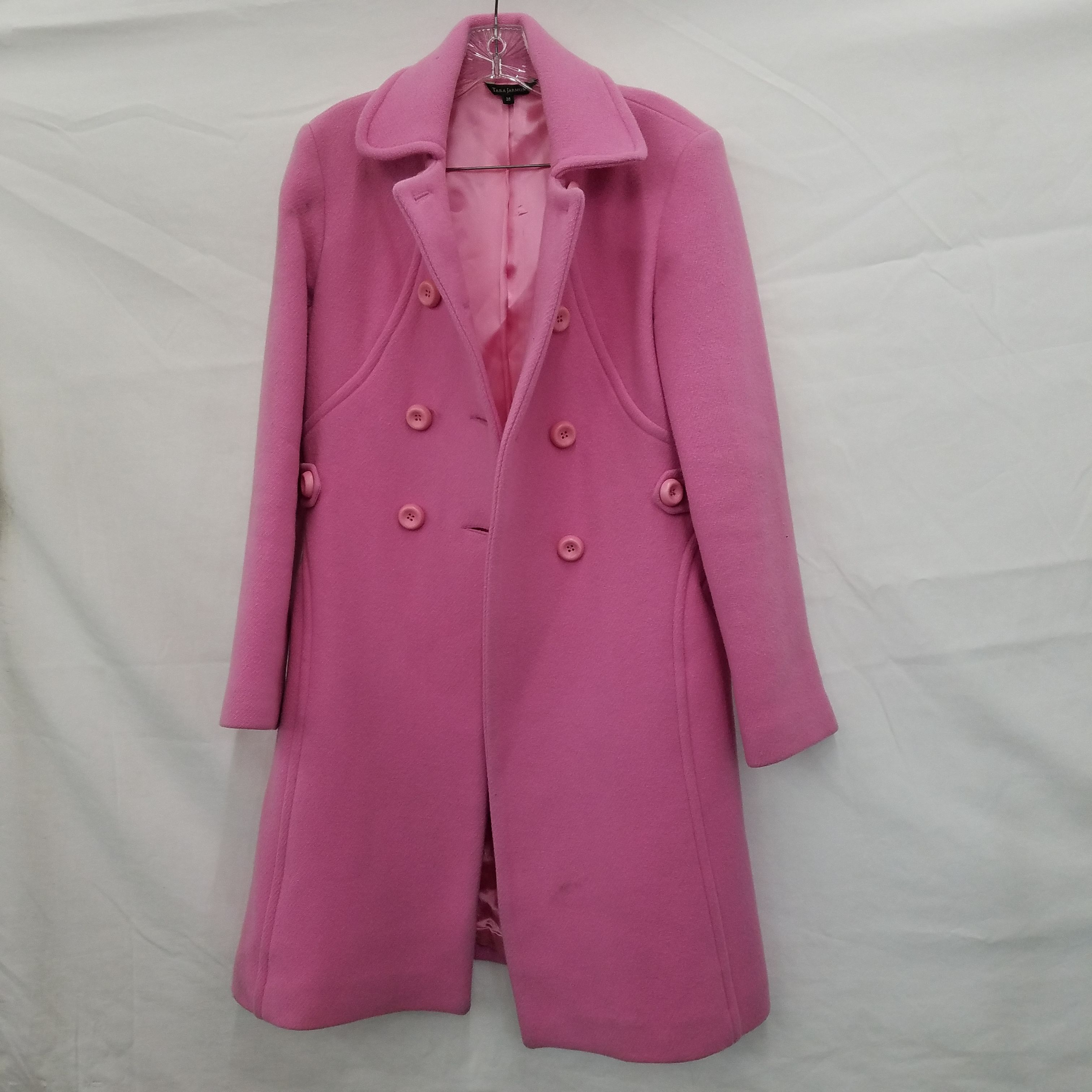 Tara jarmon hot sale pink coat