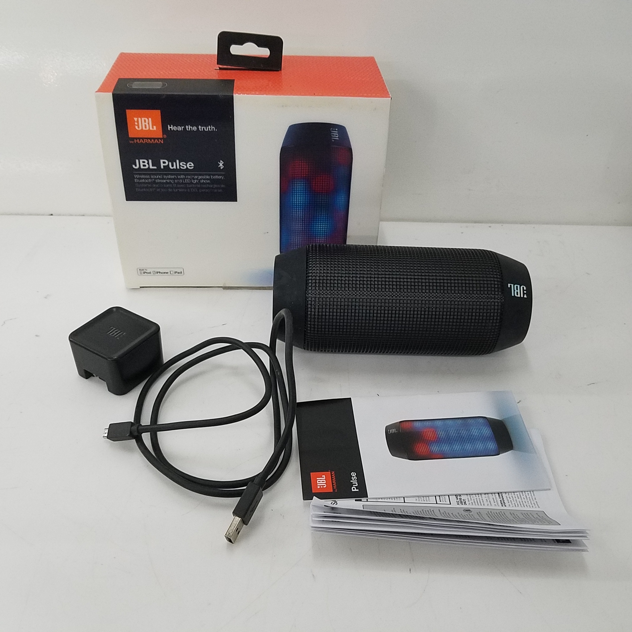 Buy the JBL Pulse Portable Wireless Speaker (Untested) | GoodwillFinds