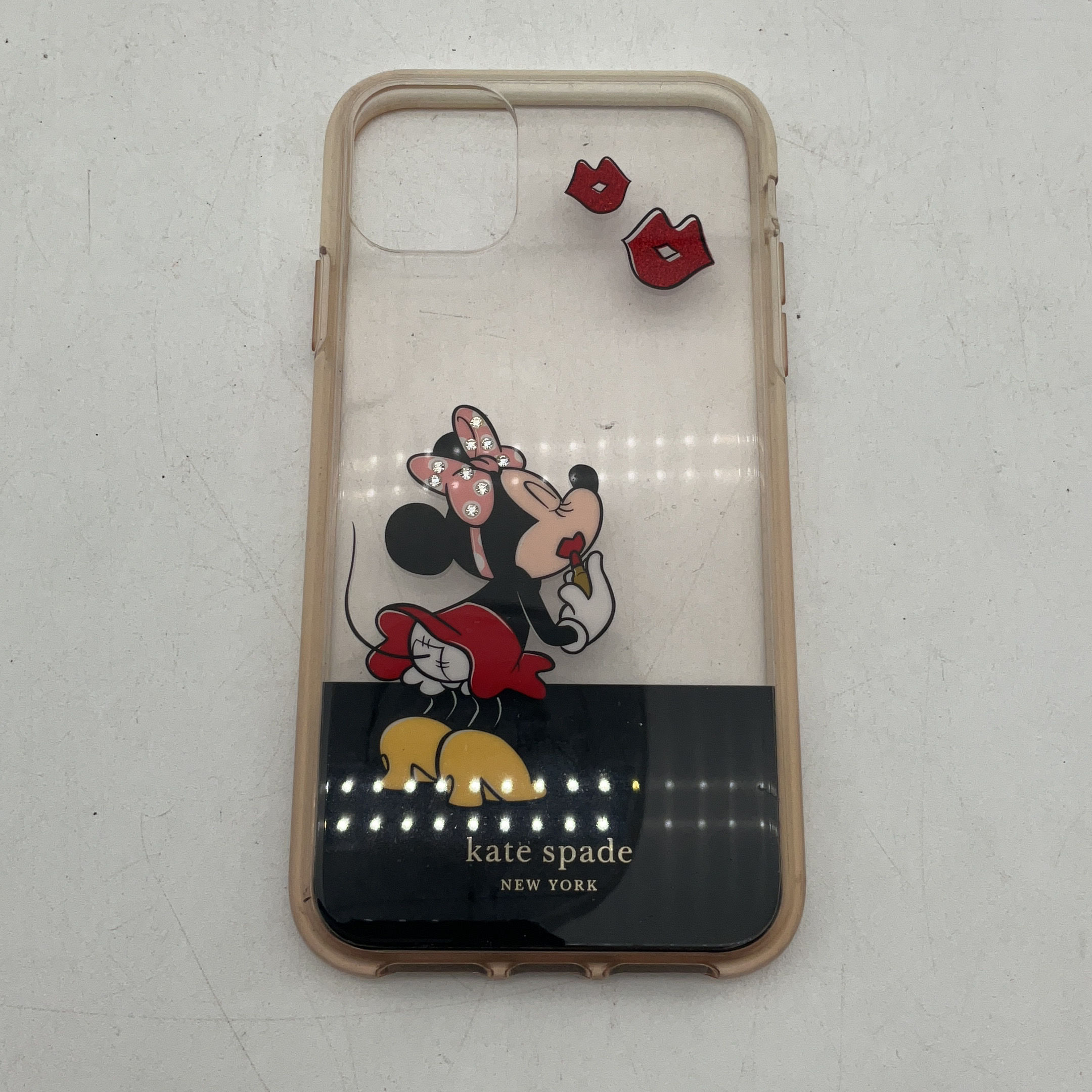 Buy the Kate Spade Womens Disney Minnie Mouse Glitter Protective