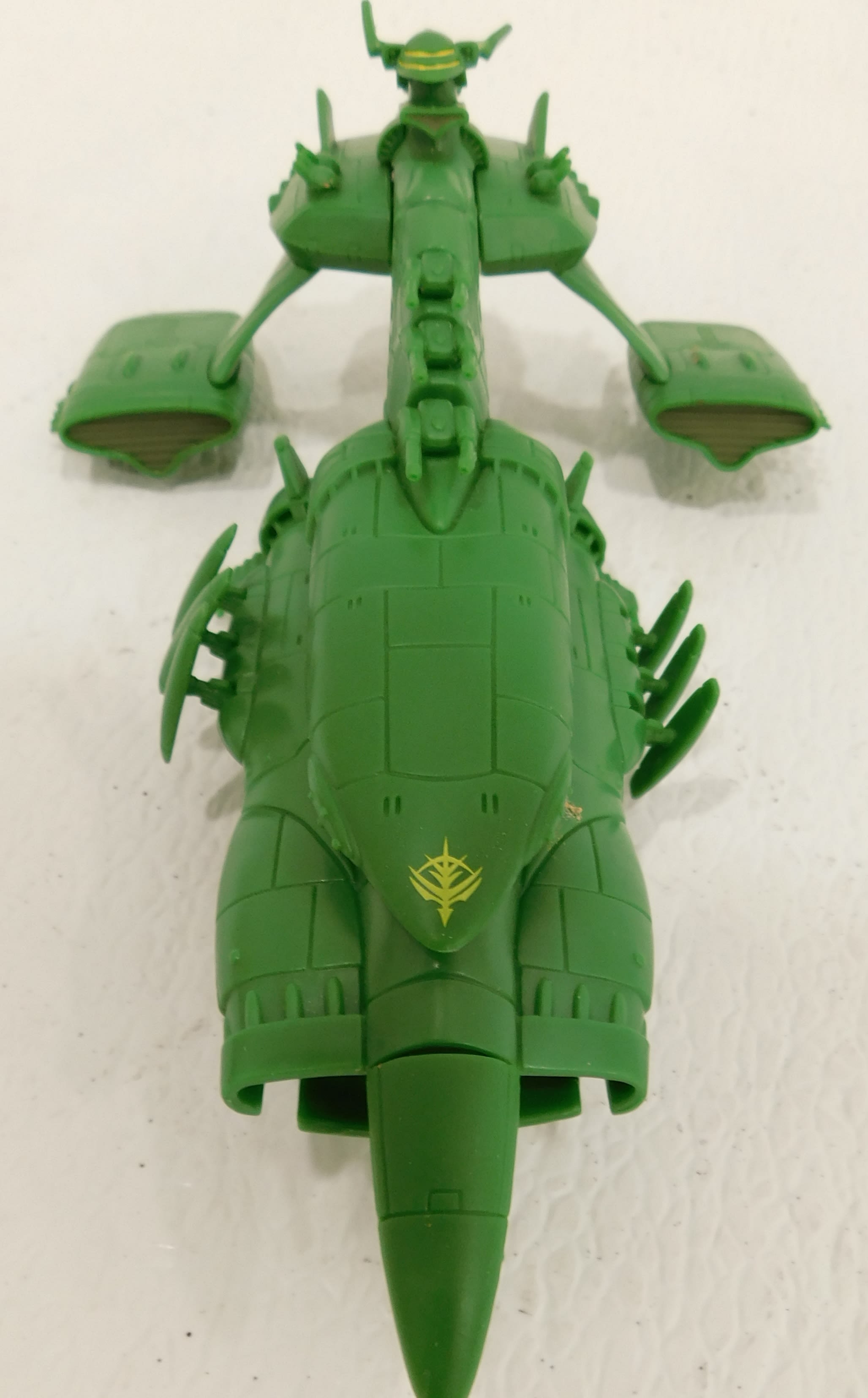 Buy the Bandai Gundam Battleship Zeon Principality Cruiser | GoodwillFinds