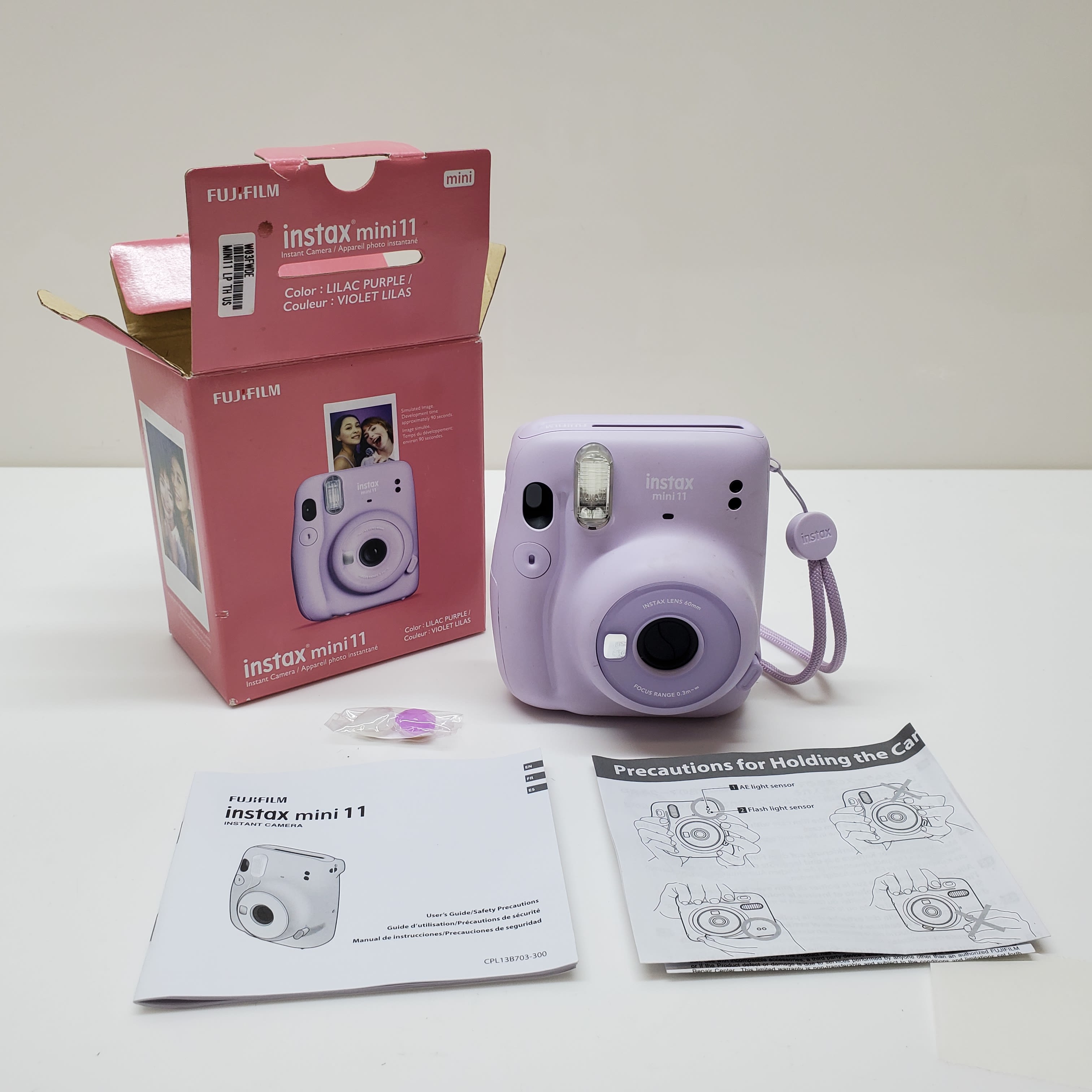 Fujifilm Instax Mini 11 Appareil Photo Instantané, Violet Lilas