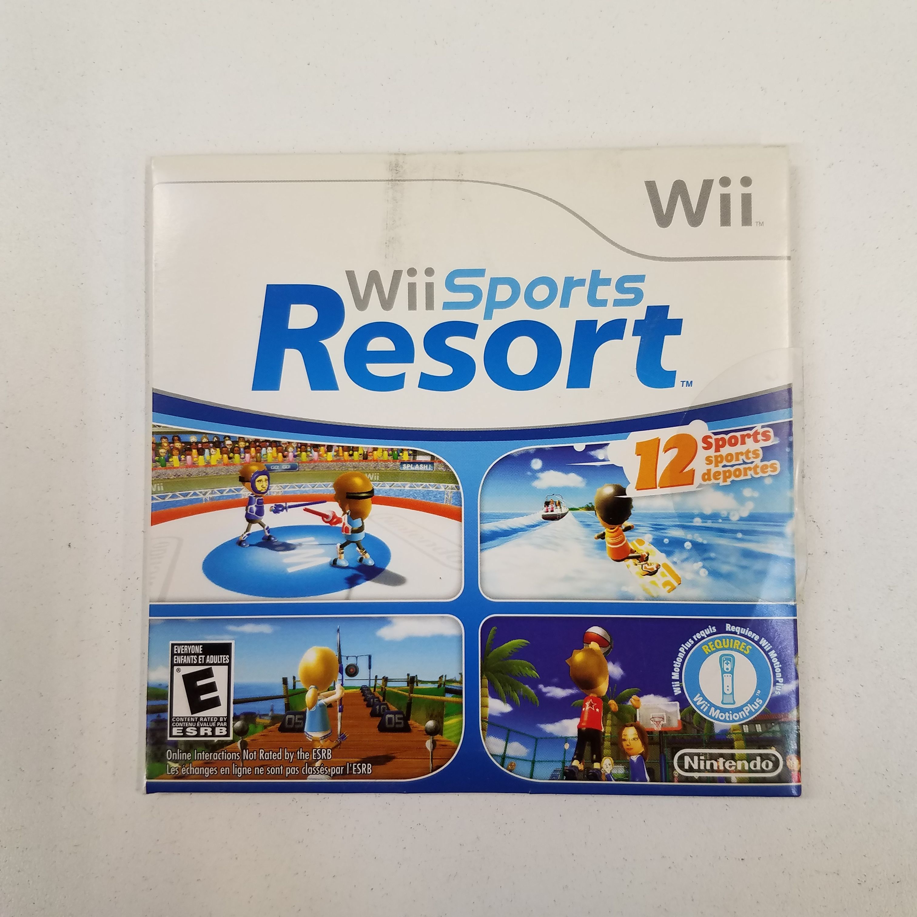 Buy the Wii Sports Resort - Nintendo Wii (Sleeve) | GoodwillFinds