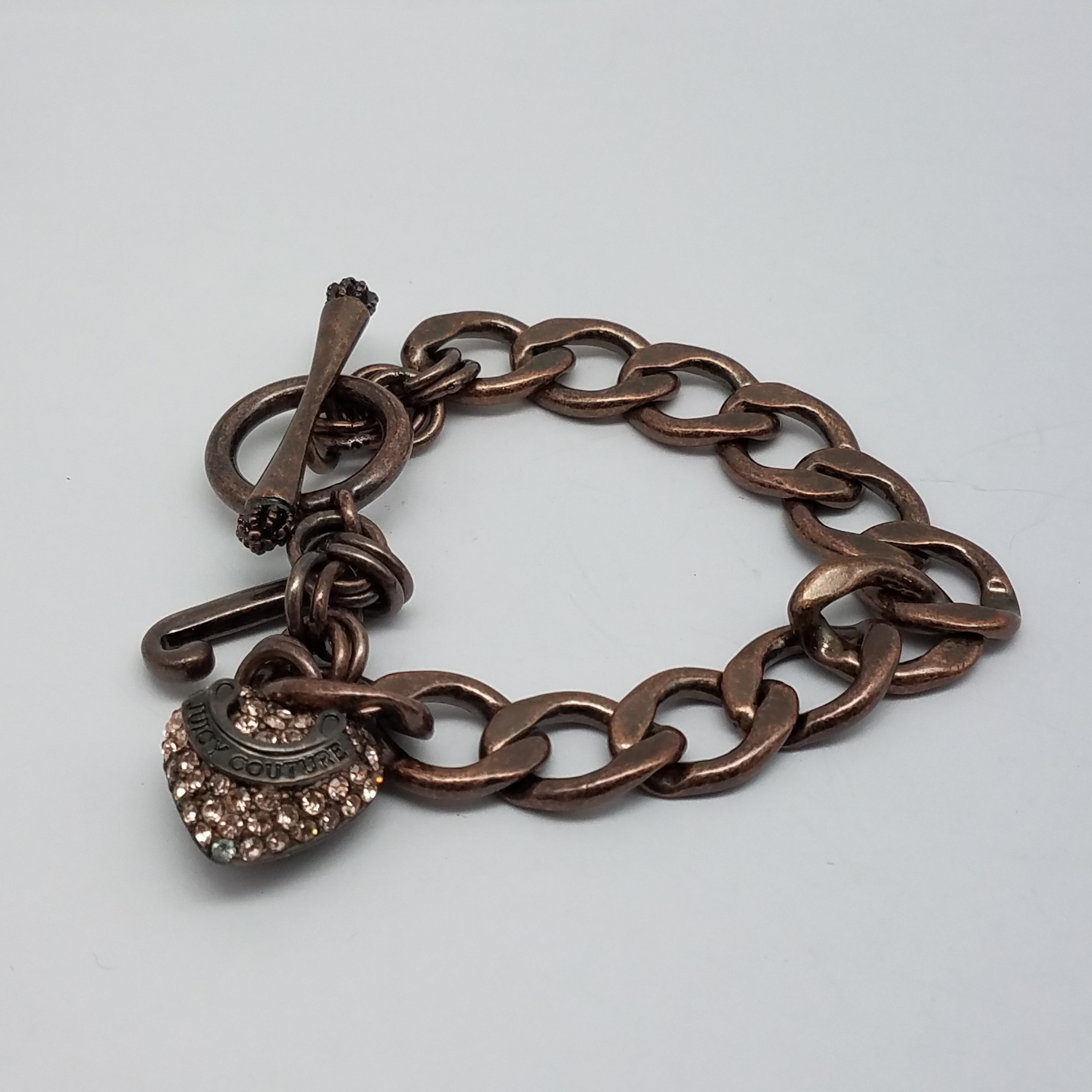 Juicy Couture Chunky Link Bracelet in Metallic