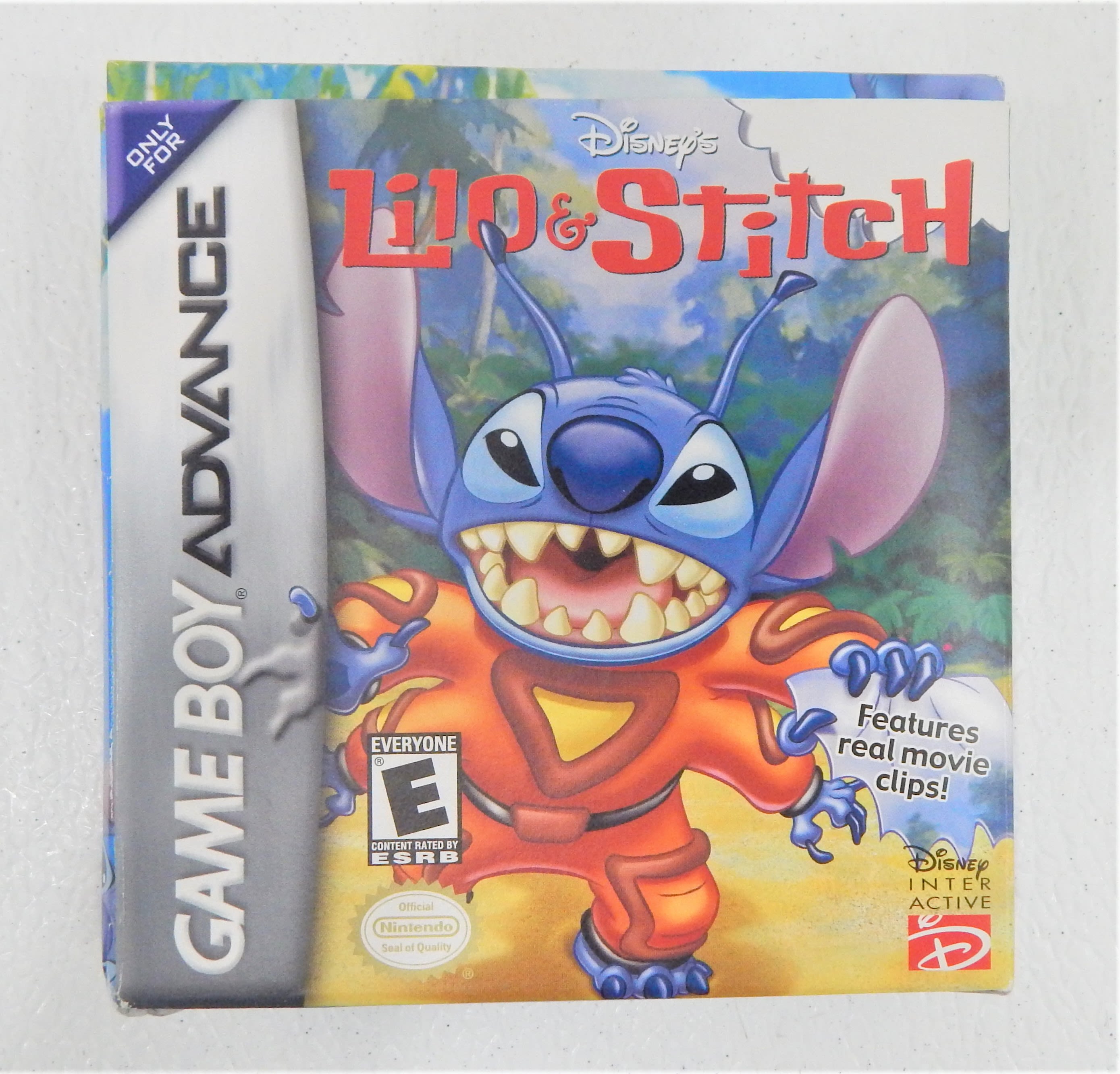 Disney's Lilo and Stitch - (GBA) Game Boy Advance - Game Case with