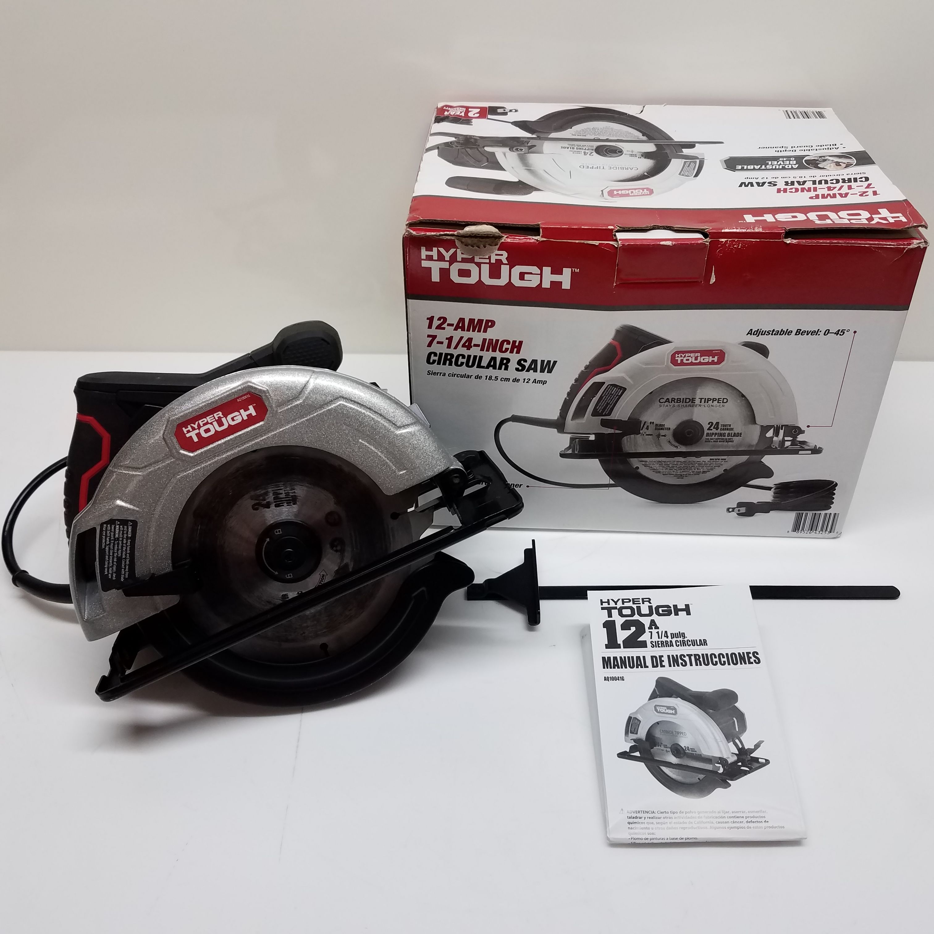 Buy the Hyper Tough 12 Amp Circular Saw GoodwillFinds