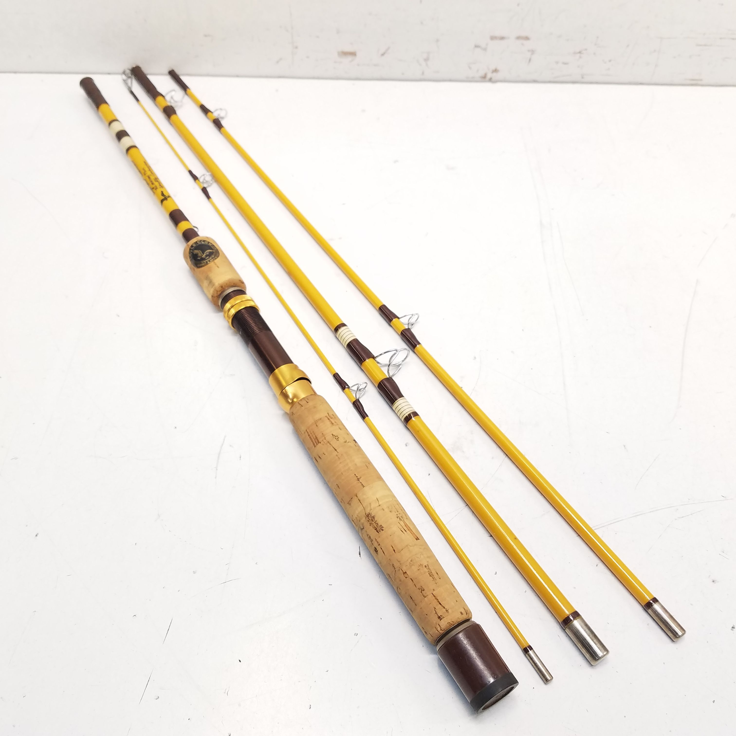 Buy Vintage Wright & McGill Eagle Claw Spin/Fly Rod Trailmaster M4TMU 7 1/2  Feet 4 pc for USD 49.99 | GoodwillFinds