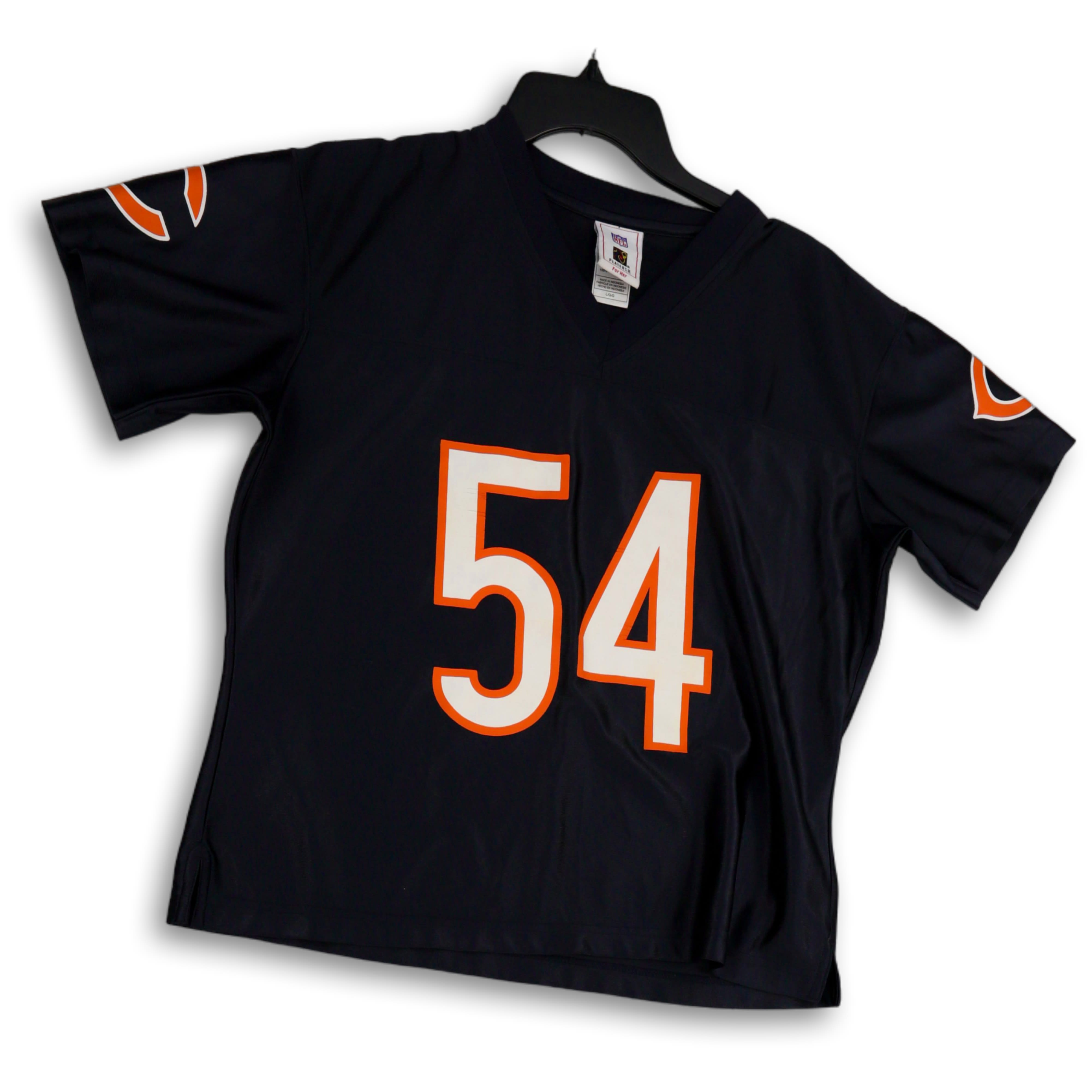 Brian Urlacher Chicago Bears Blue Women's Jersey Size 4XL - New With Defect