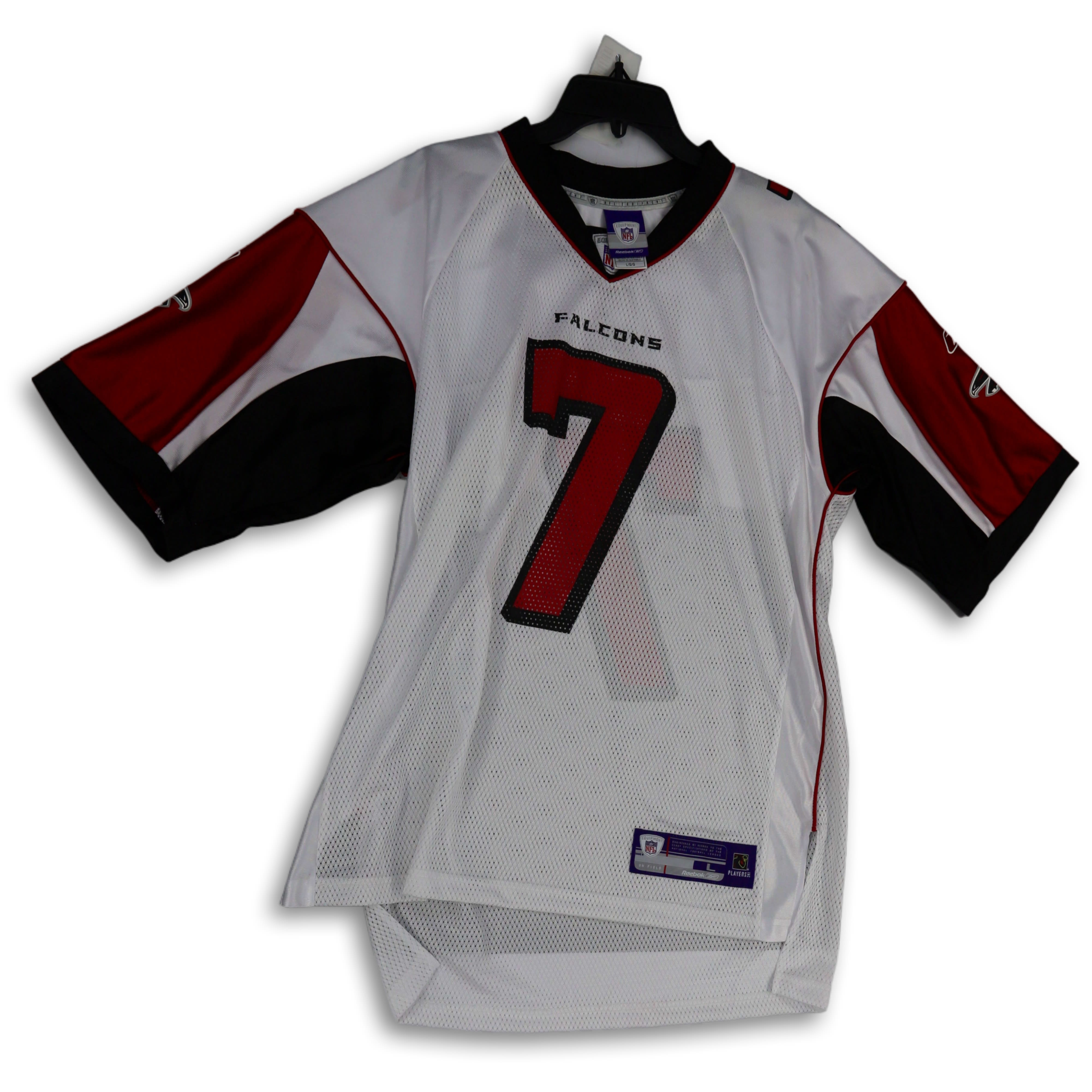 Reebok Michael Vick Jersey Atlanta Falcons #7 Men Size Large Red NFL