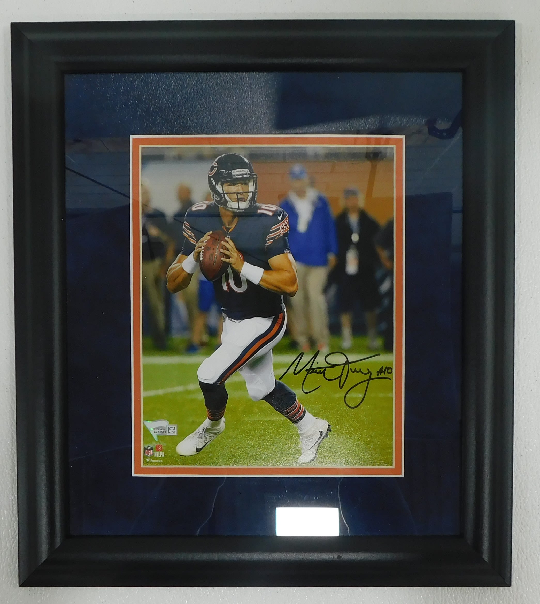 Mitchell Trubisky Signed Nike Chicago Bears Jersey - Fanatics COA  Authenticated - Custom Framed & 2 8x10 Photo 34x42 at 's Sports  Collectibles Store