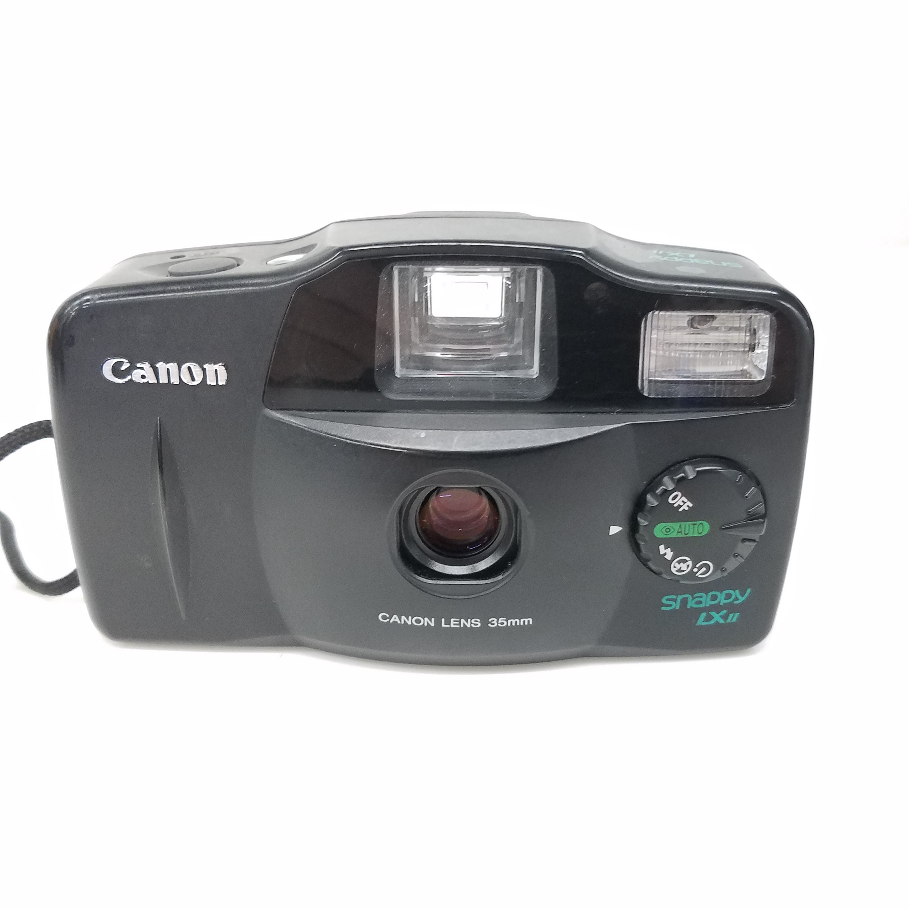 Buy the Canon Snappy LX II 35mm Point and Shoot Camera GoodwillFinds