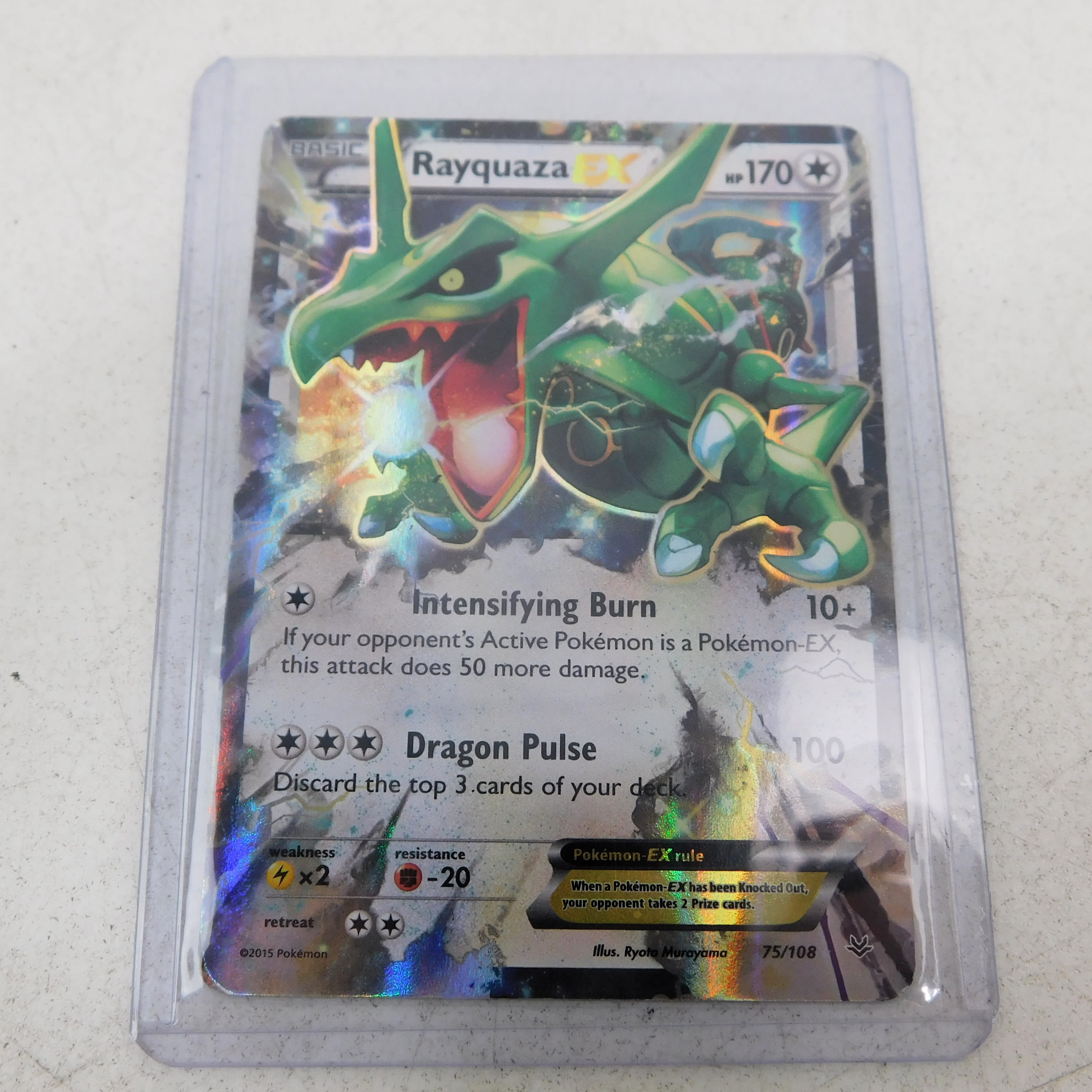 Rayquaza EX - 75/108 - Ultra Rare