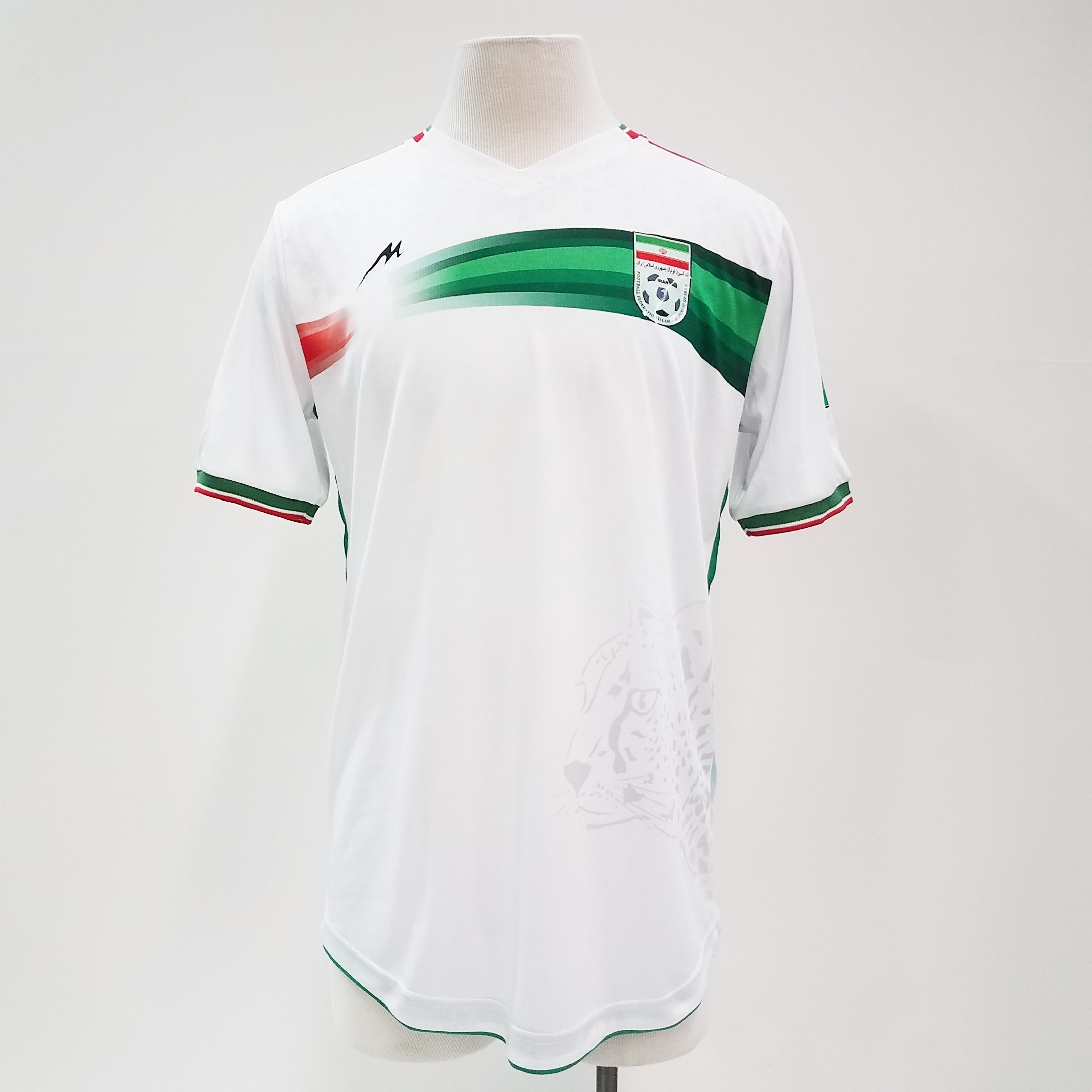 Buy the M Qatar 2022 Fiifa World Cup Iran White Jersey Sz. XL