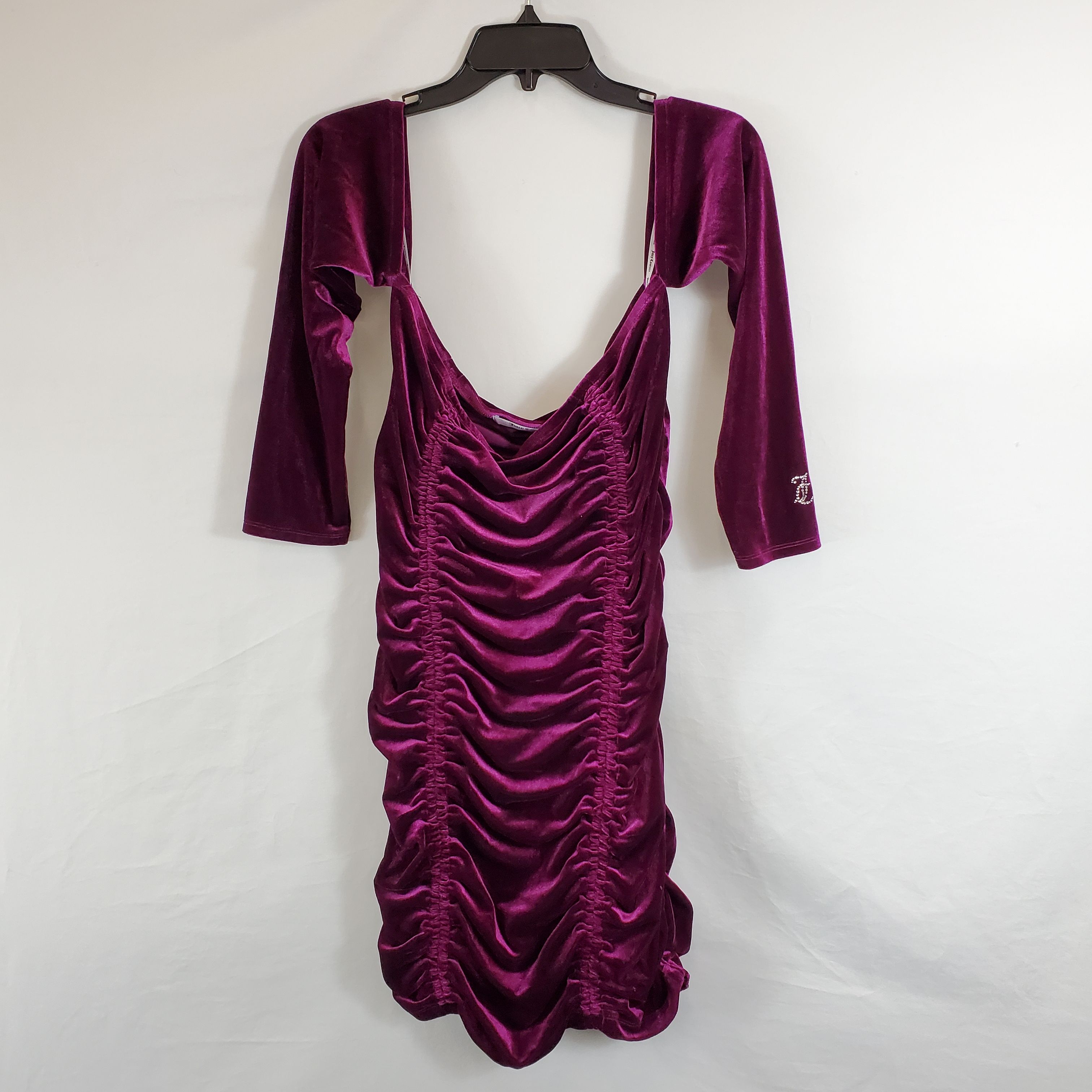 Buy the Juicy Couture Women Purple Dress XL NWT