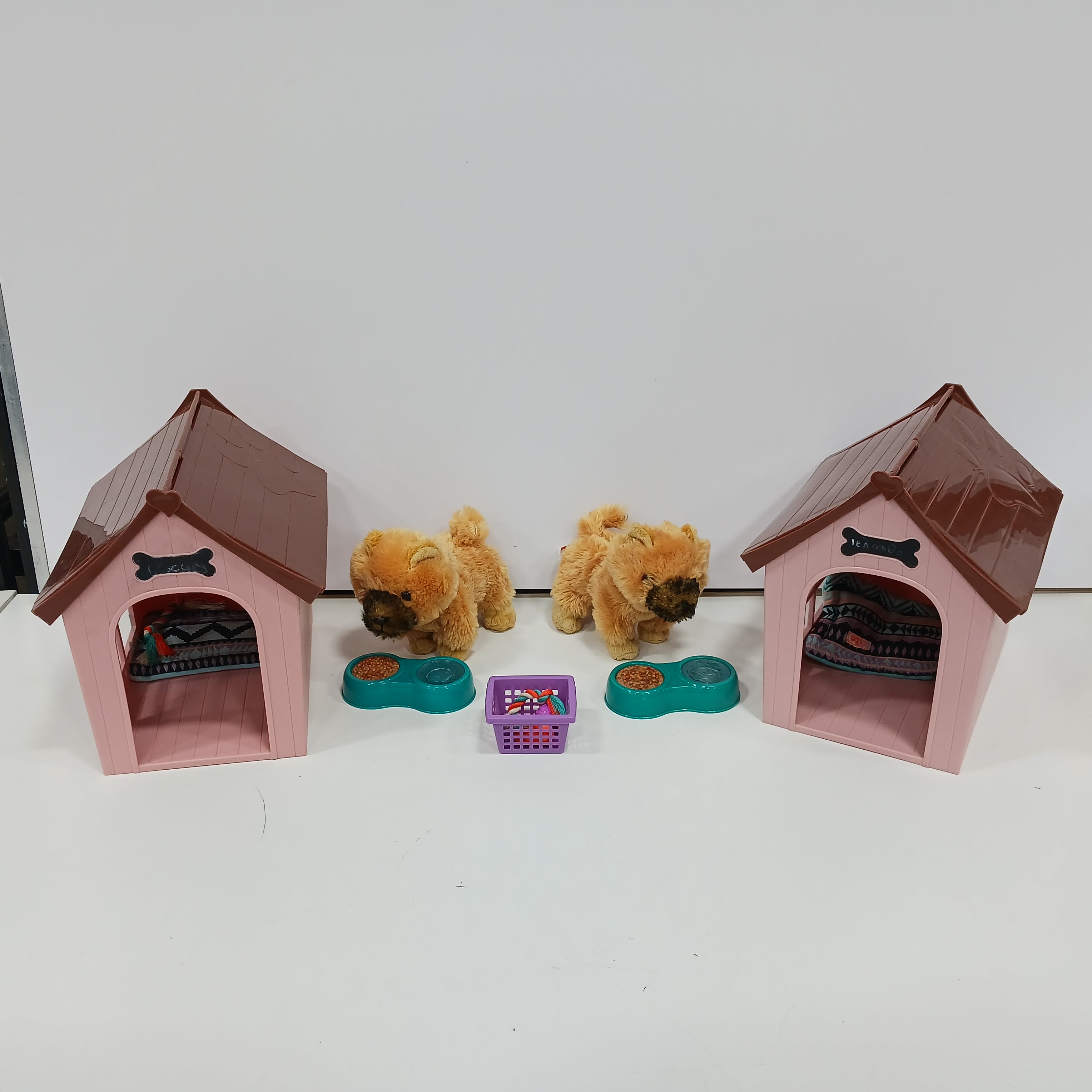 Our Generation By Battat Deluxe Dog House With Dog And Accessories