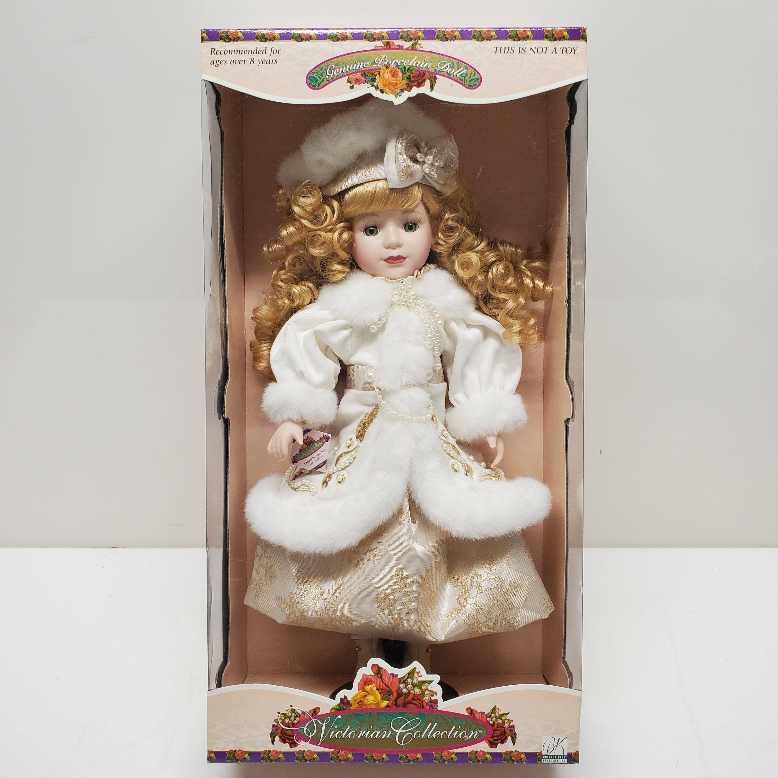 Genuine porcelain store doll victorian collection