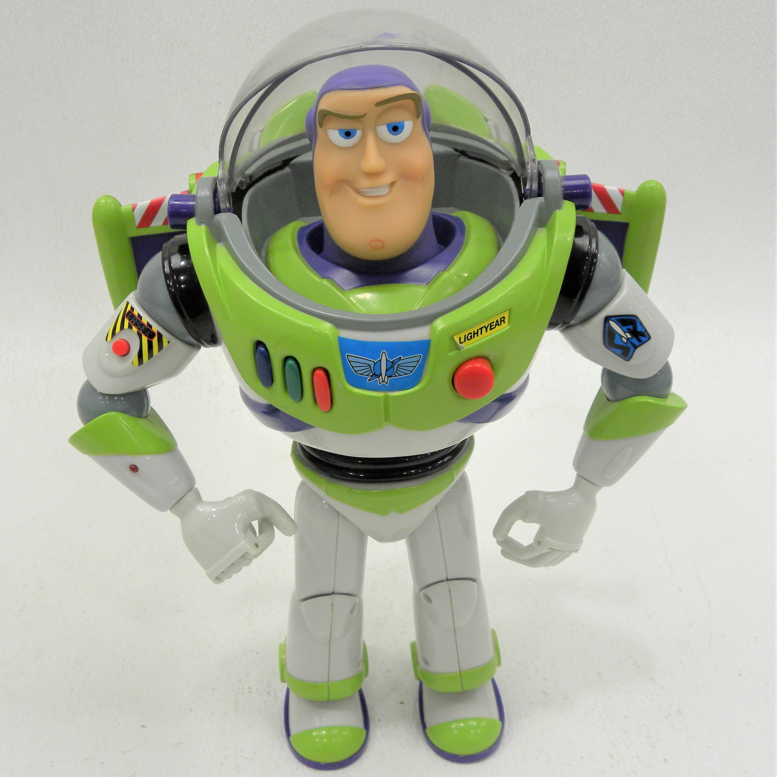 Buy the 1995 Disney Thinkway Buzz Lightyear Talking Figure | GoodwillFinds