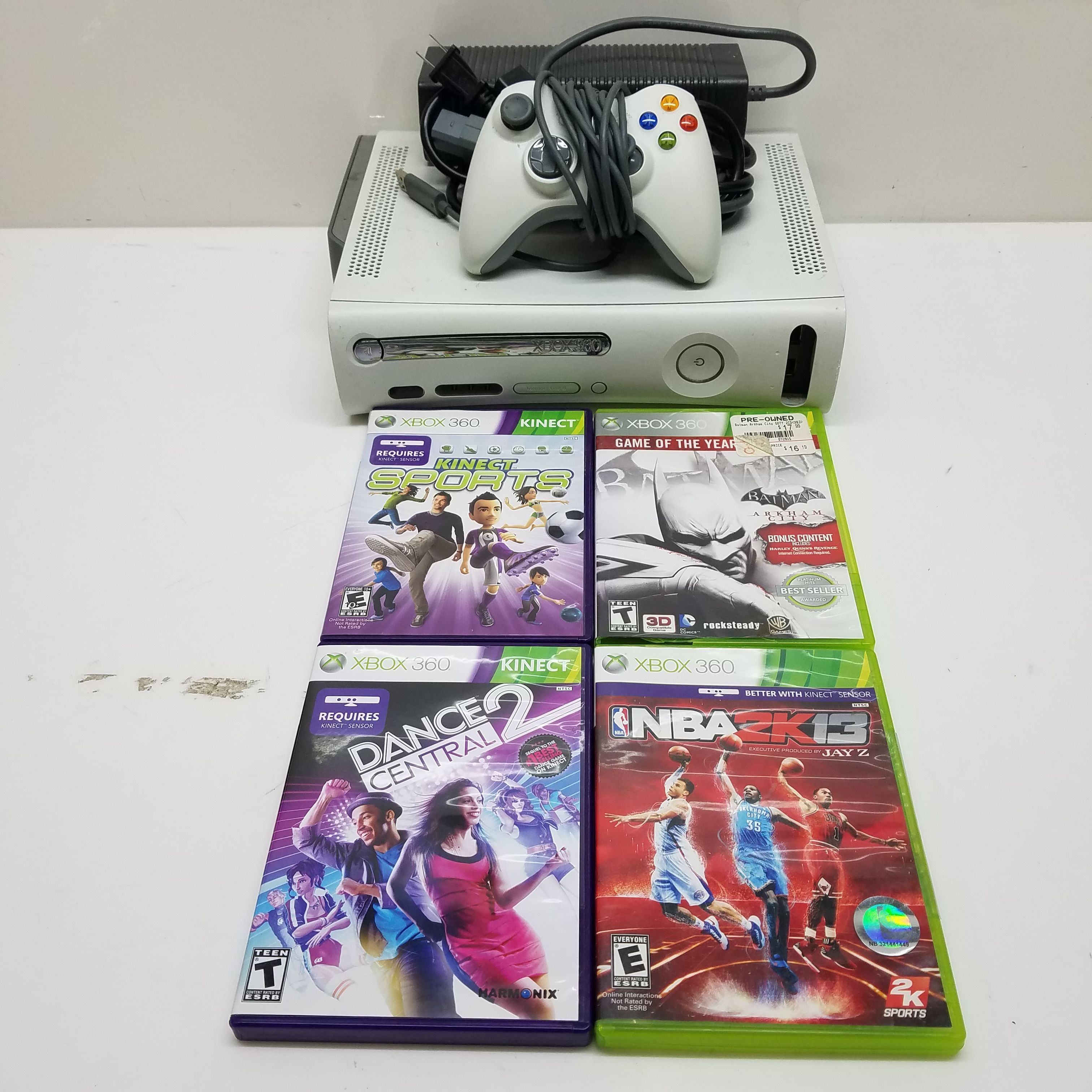 Buy The Microsoft Xbox 360 Fat 20gb Console Bundle Controller And Games 2 Goodwillfinds 9253