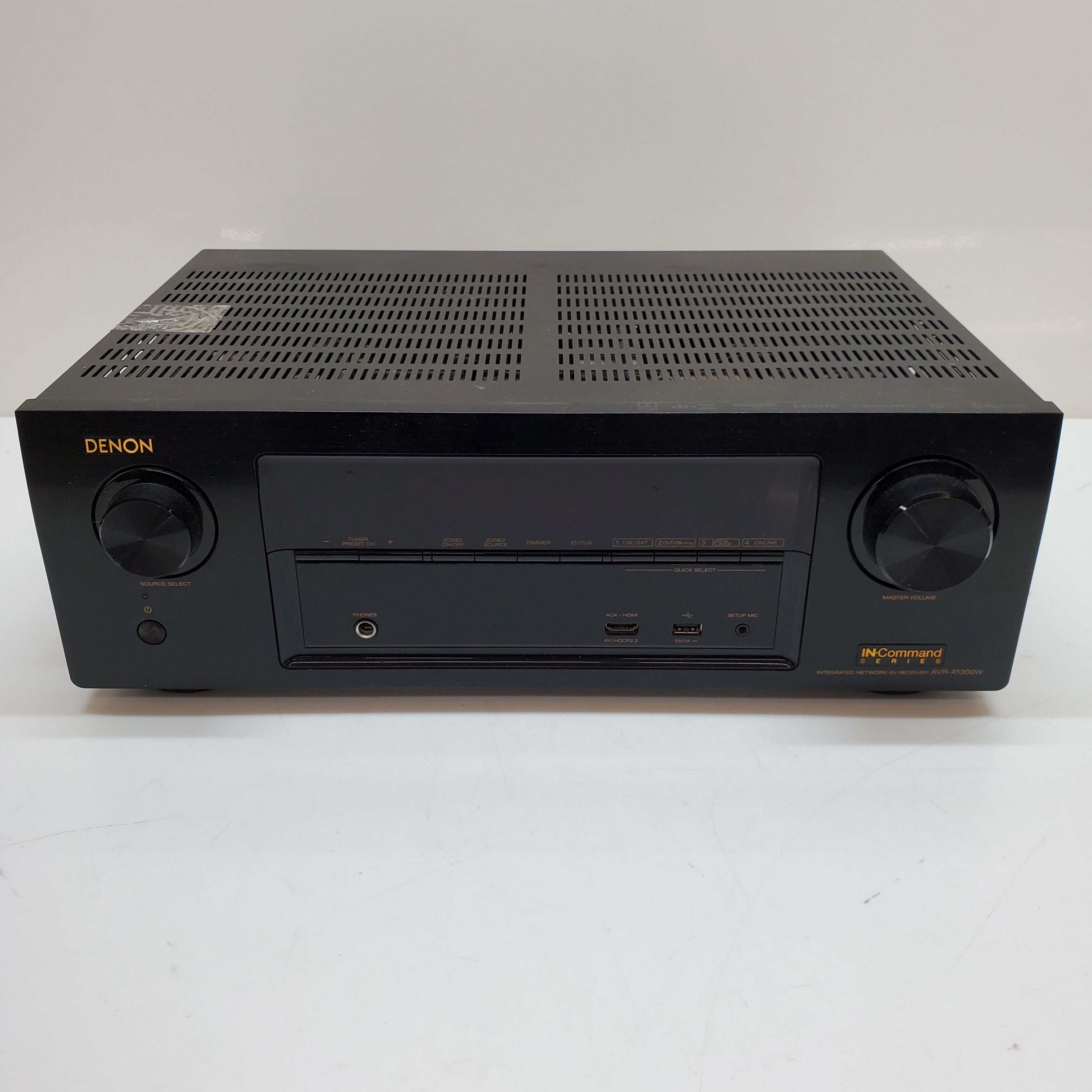 Buy Denon Integrated Network AV Receiver AVR-X1300W W/Remote Untested for  USD 84.99 | GoodwillFinds