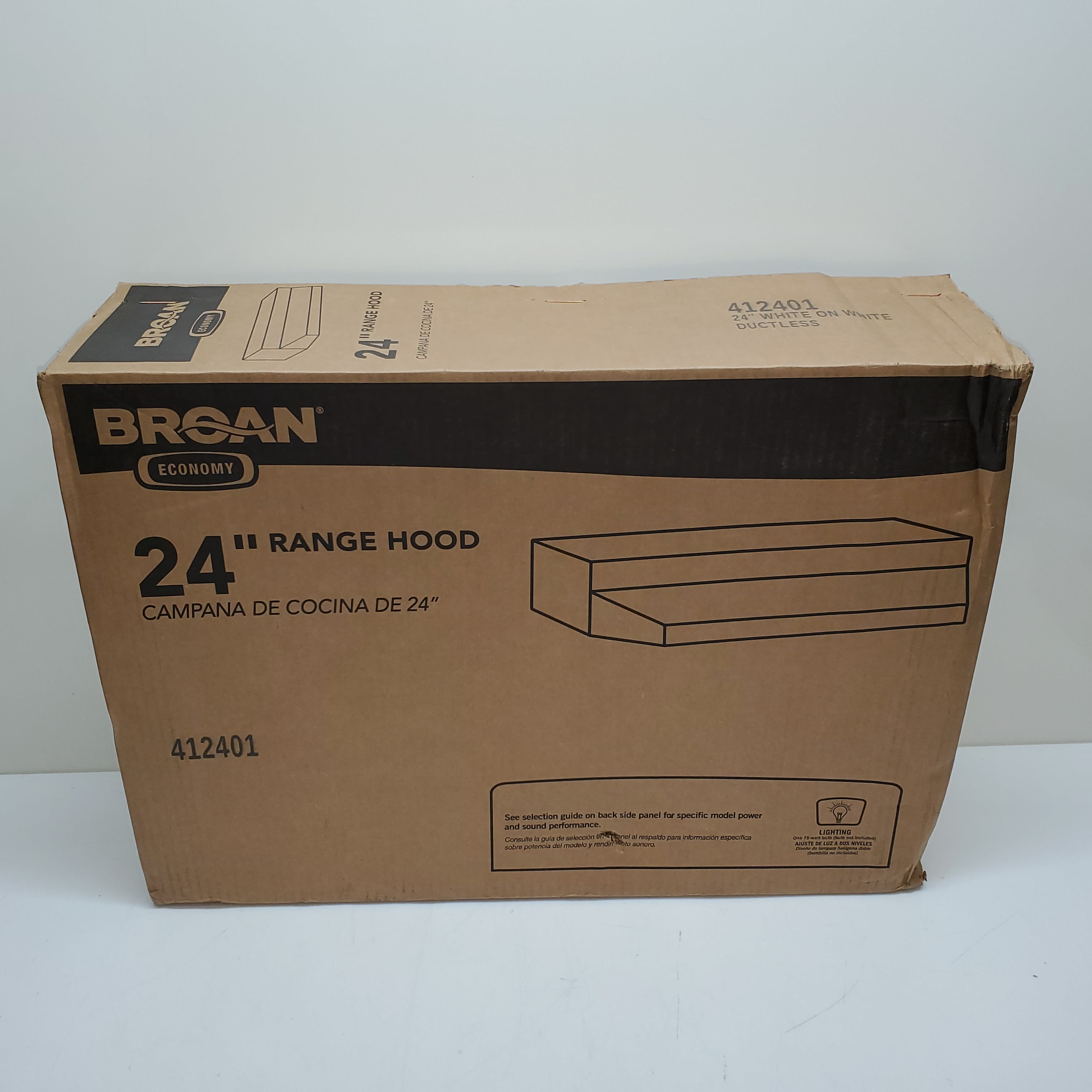 Broan economy range deals hood