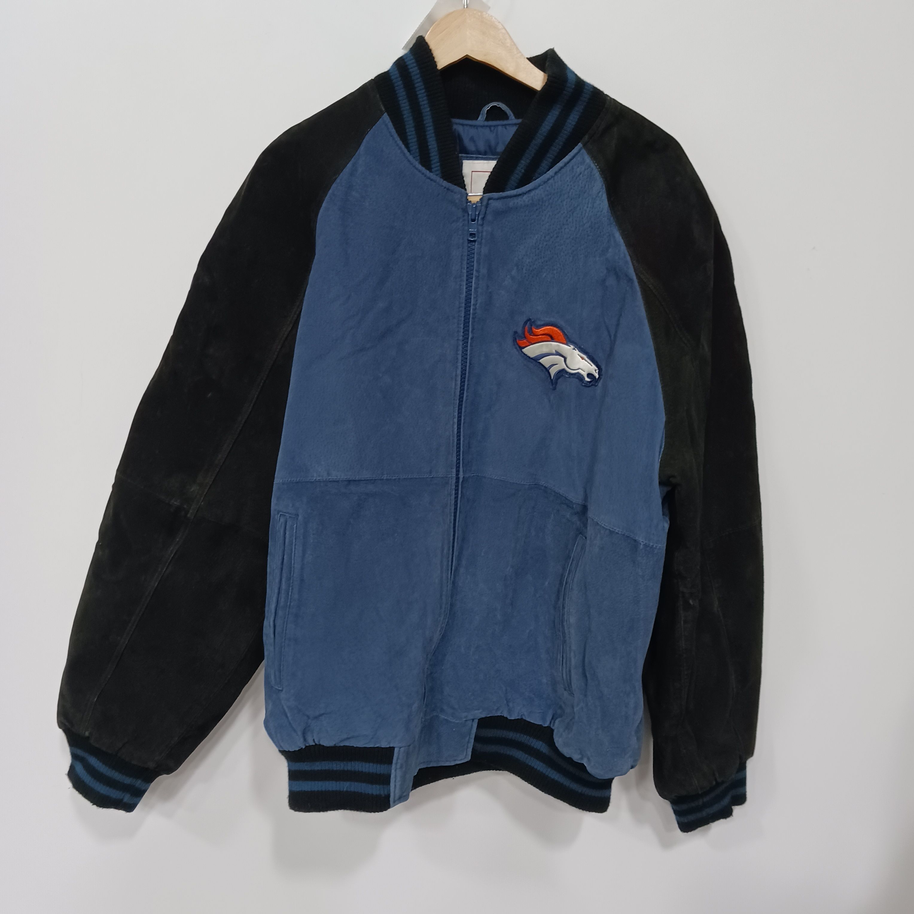 Broncos Classic Vintage Bomber Jacket - ShopperBoard