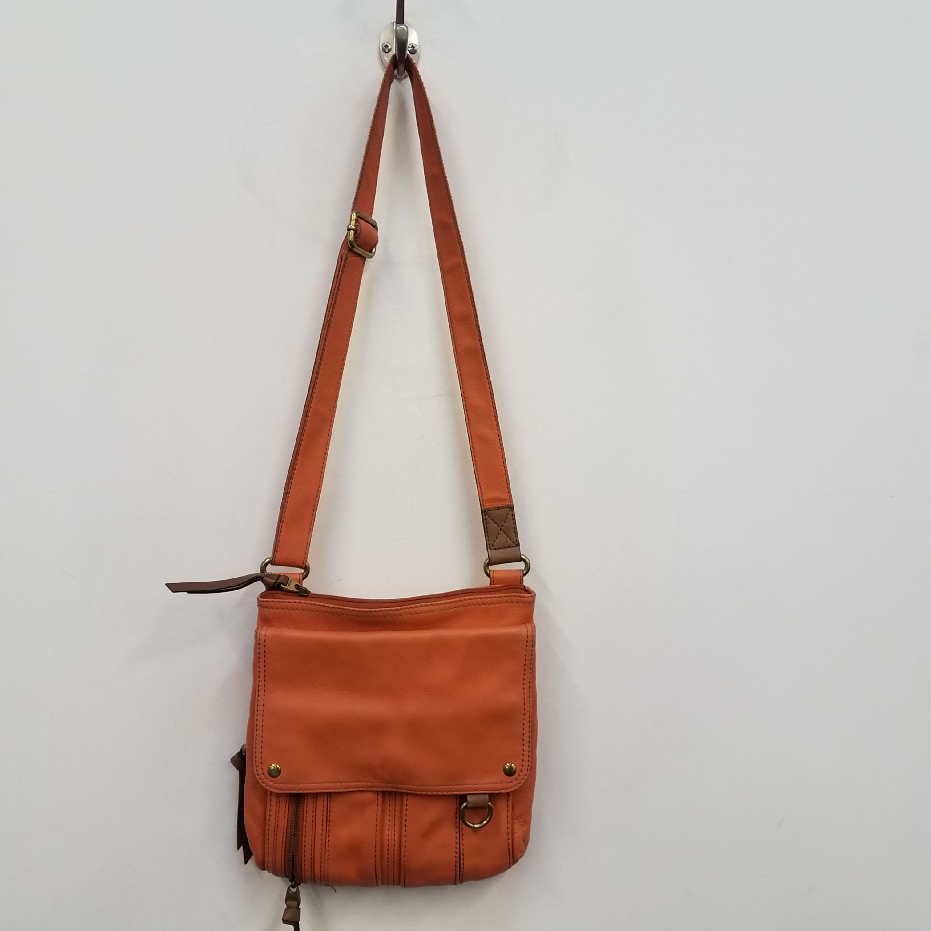 Fossil morgan discount leather crossbody bag