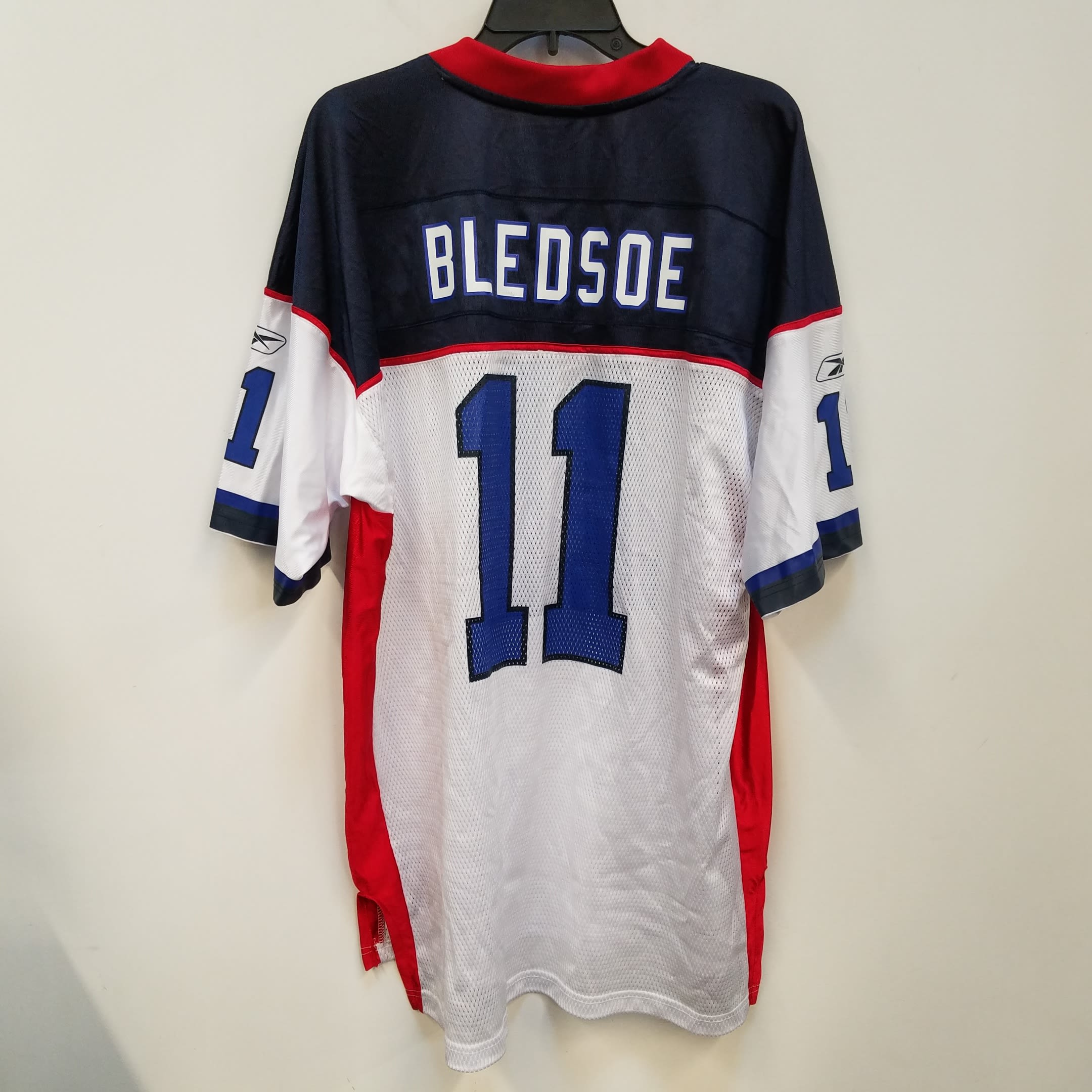 Buy the Mens Multicolor Buffalo Bills Drew Bledsoe #11 NFL Jersey