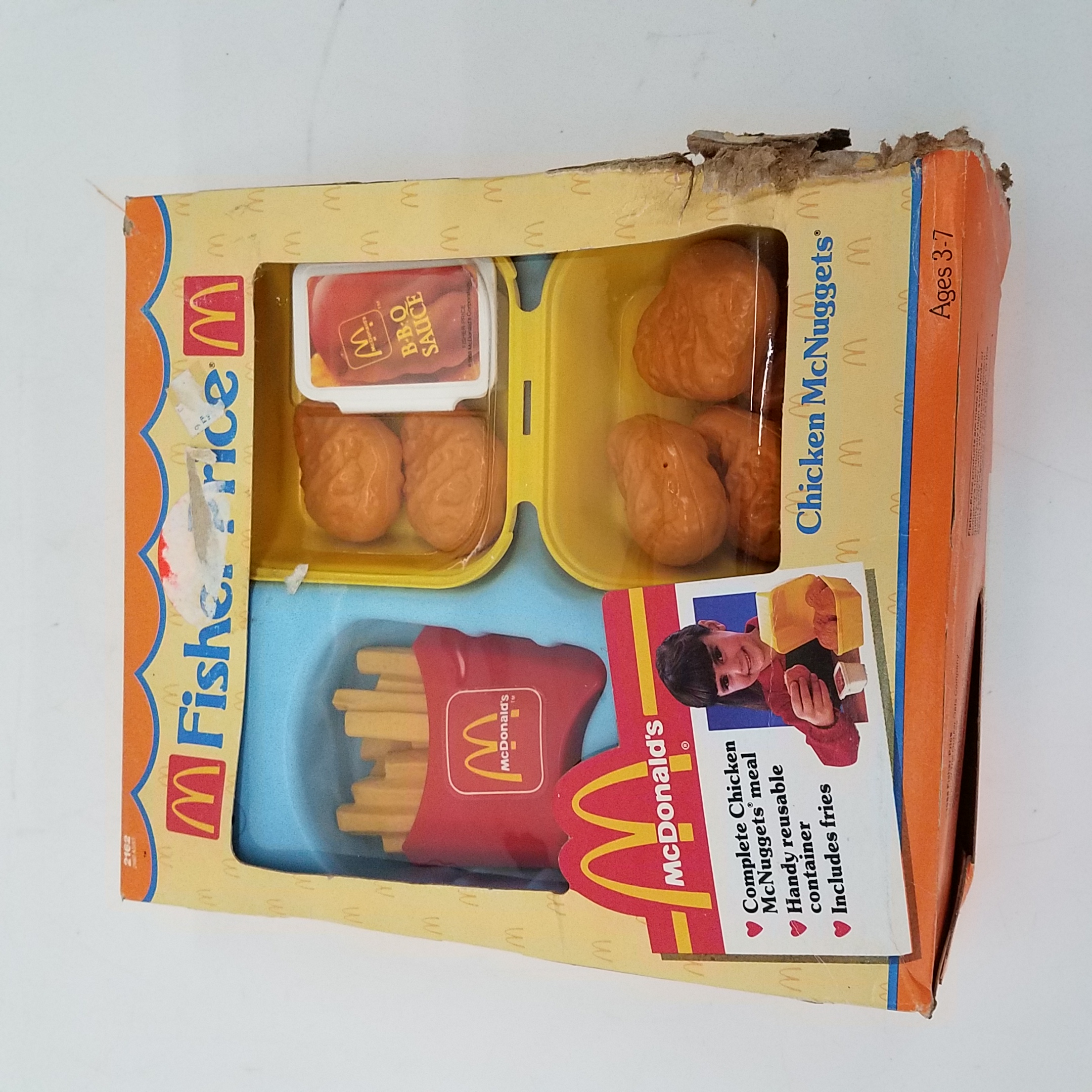 Buy the Fisher-Price McDonald's Chicken McNuggets 1988 Toy IOB ...