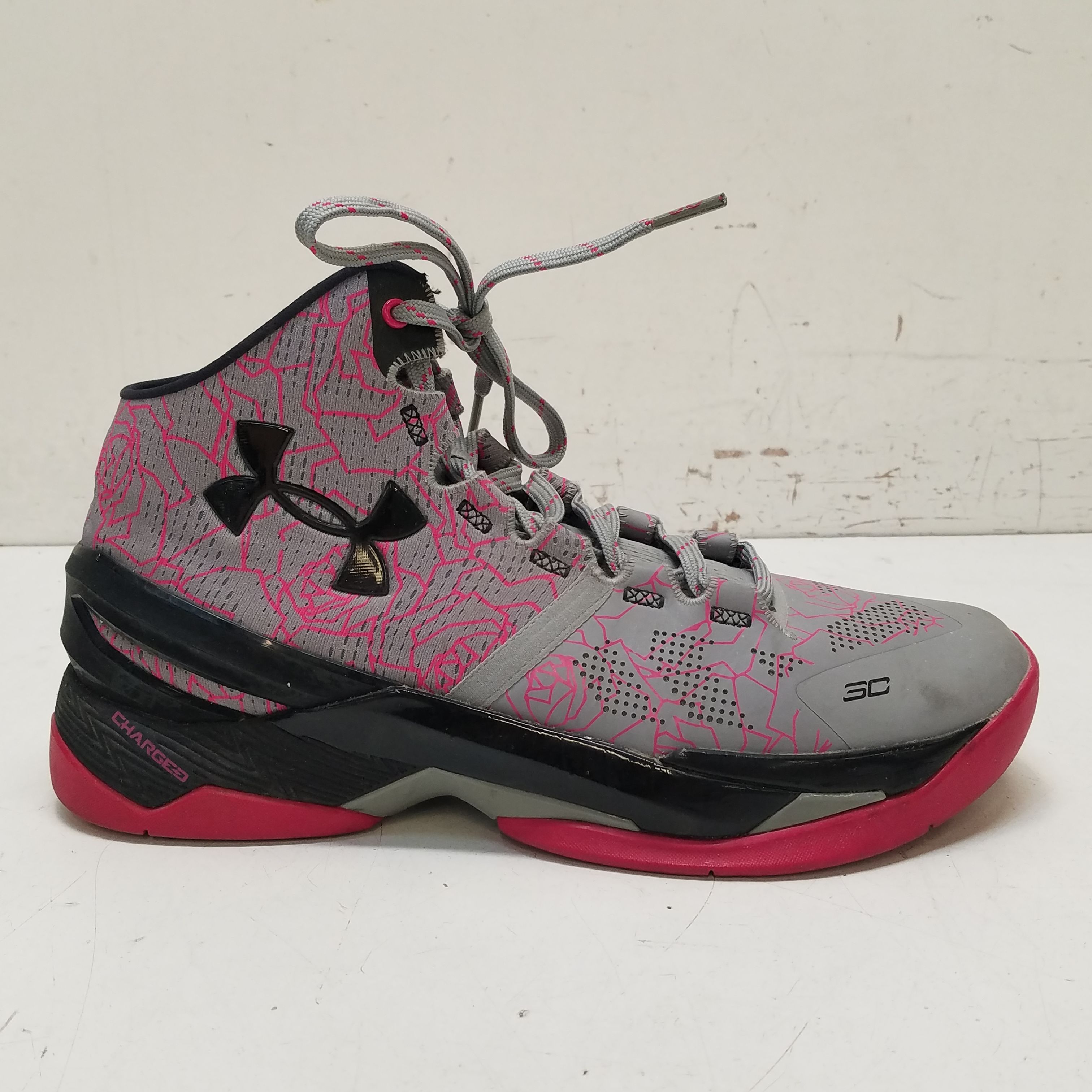 Under armour shop curry 2 pink