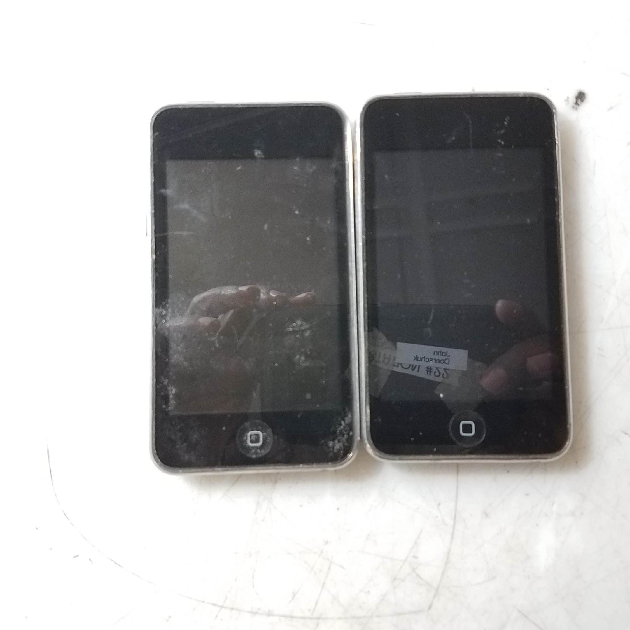 Buy the Lot of Two Apple iPod touch 2nd Gen Model A1288 storage 