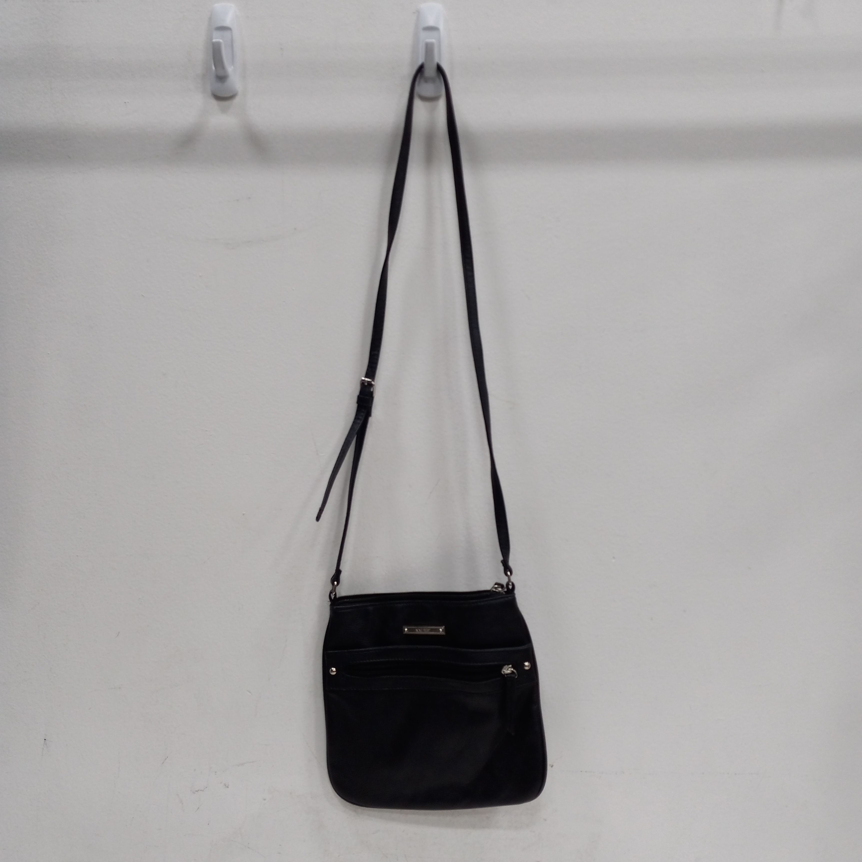 Nine west black sling on sale bag