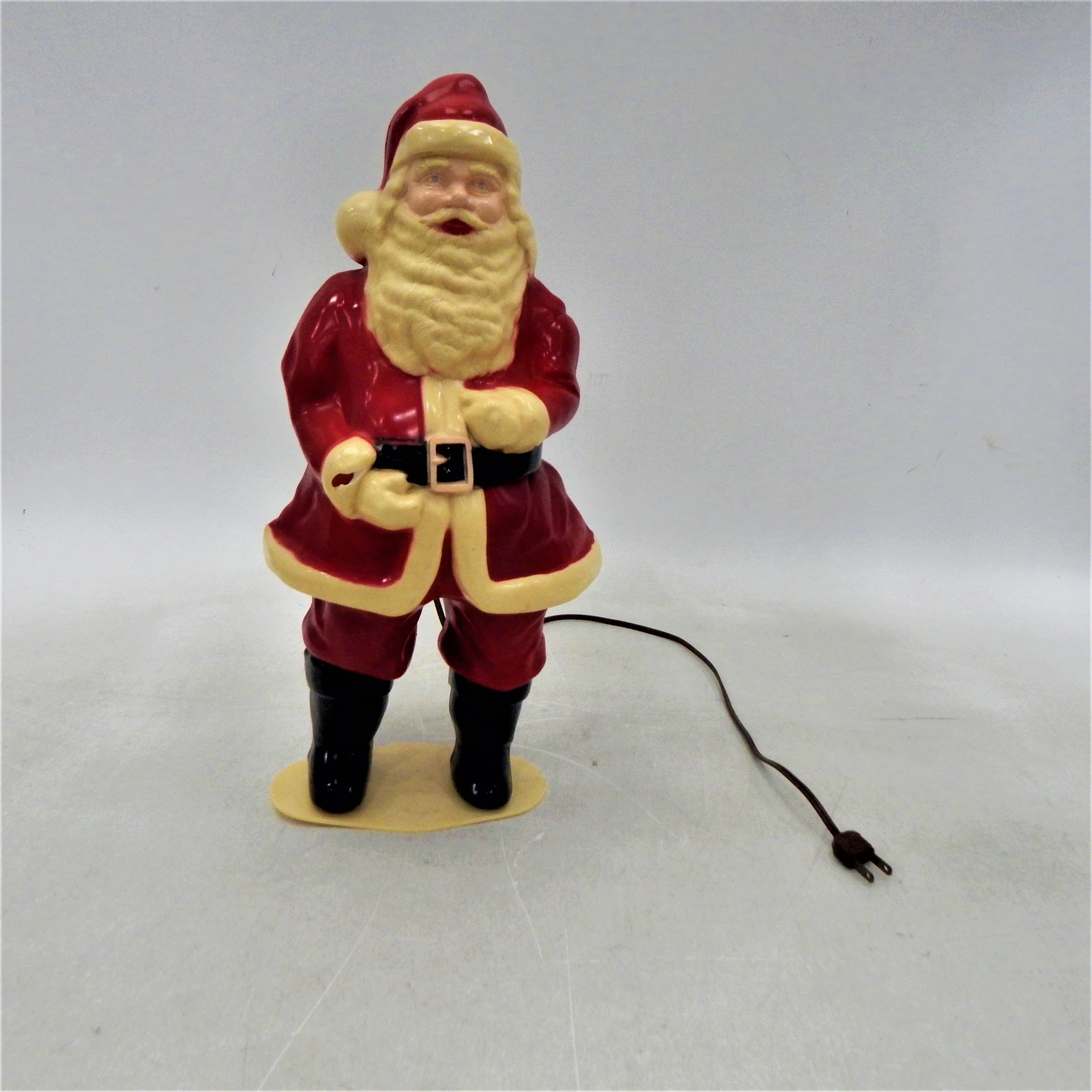 Buy the Vintage Union Products Blow Mold Electrified Santa 17 in ...