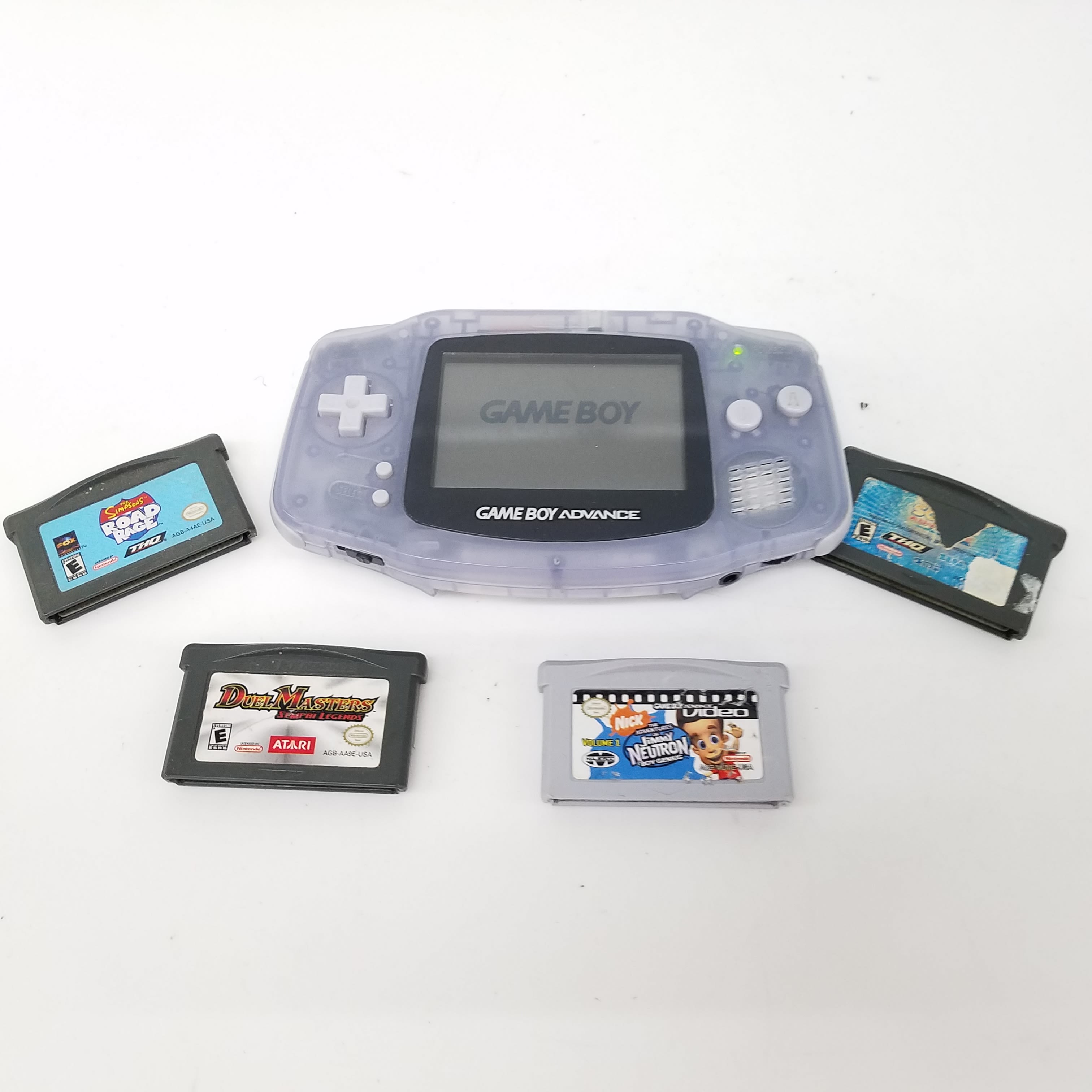 Buy the Nintendo Gameboy Advance Console with 5 Games P/R