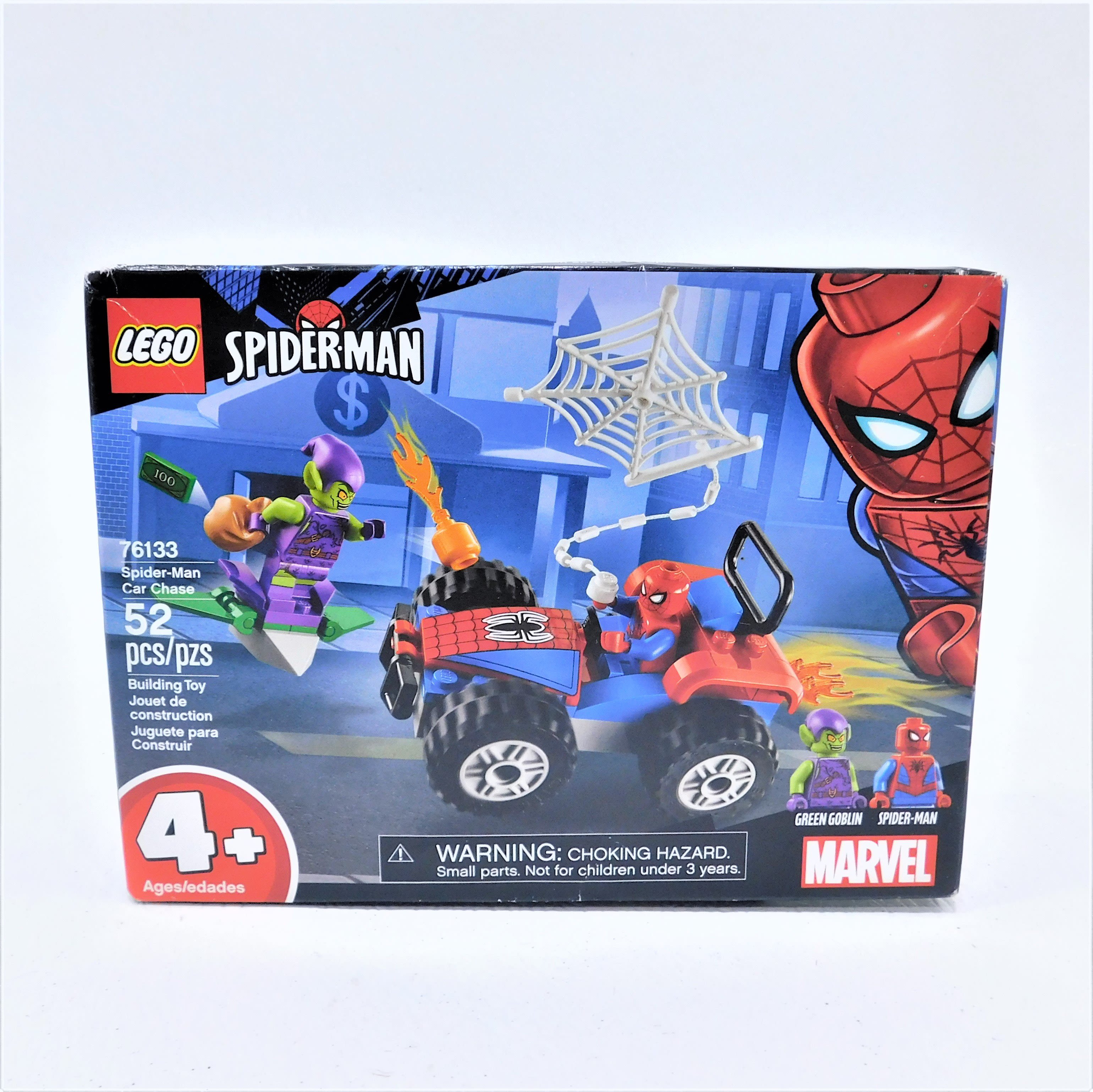 Buy the LEGO Spider-Man 76133 Spider-Man Car Chase Sealed | GoodwillFinds