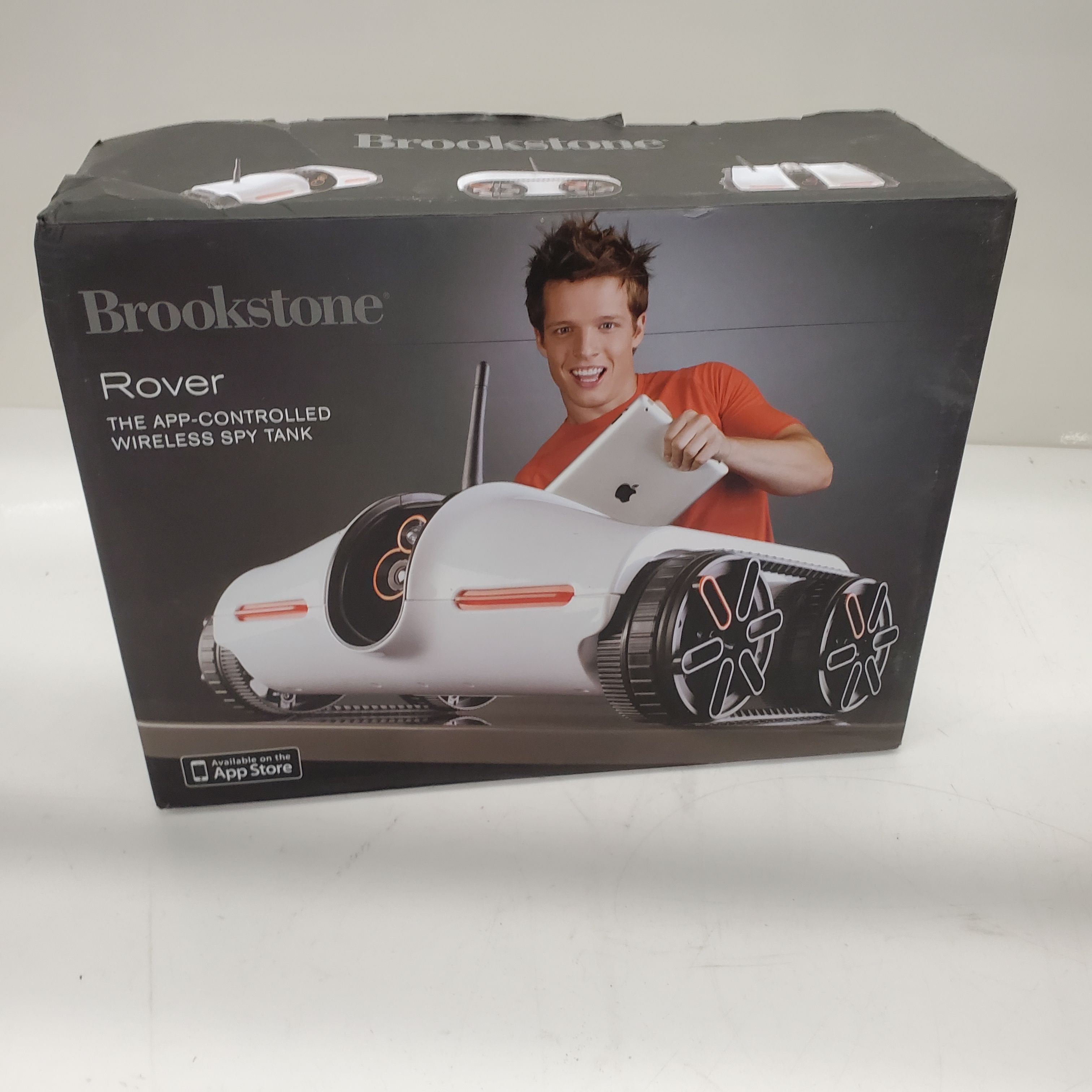 Buy Brookstone Rover Wireless Spy Tank for USD 49.99 GoodwillFinds