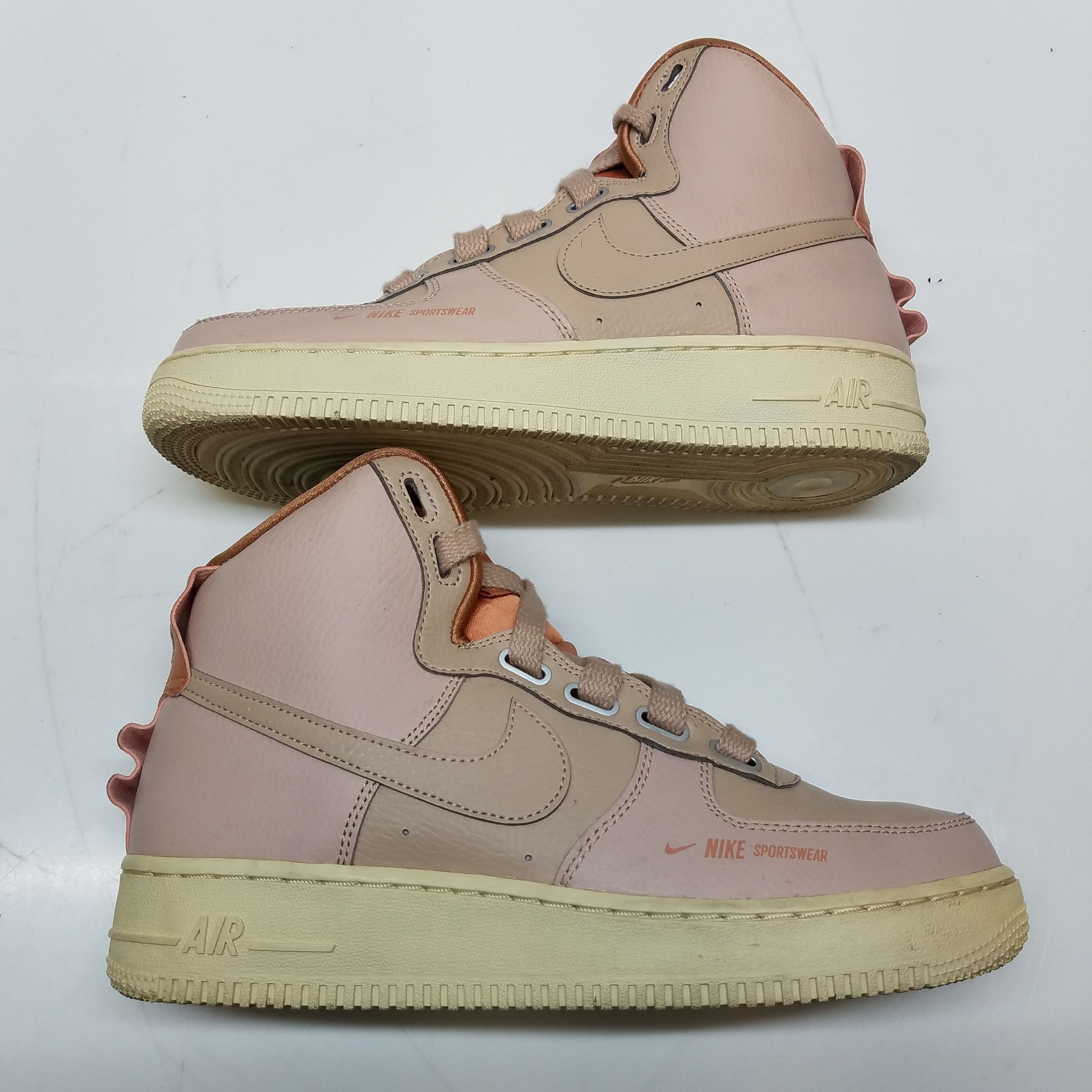 Nike Women's Air Force 1 High Utility Particle Beige/Particle Beige -  AJ7311-200