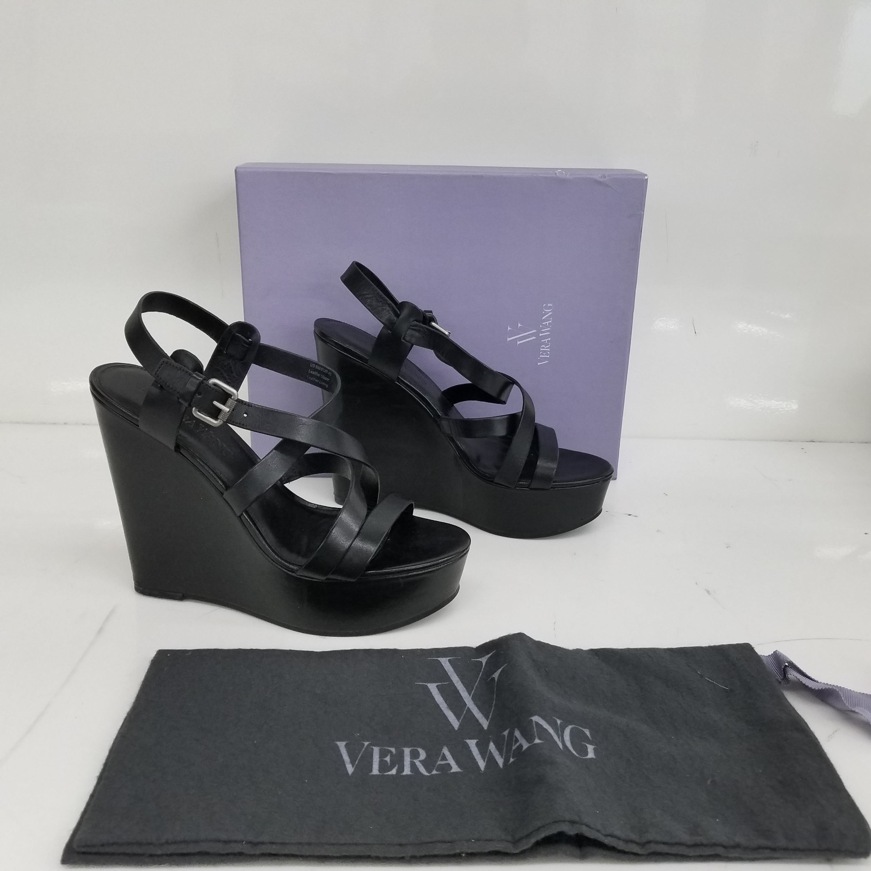 Vera wang sale wedge shoes