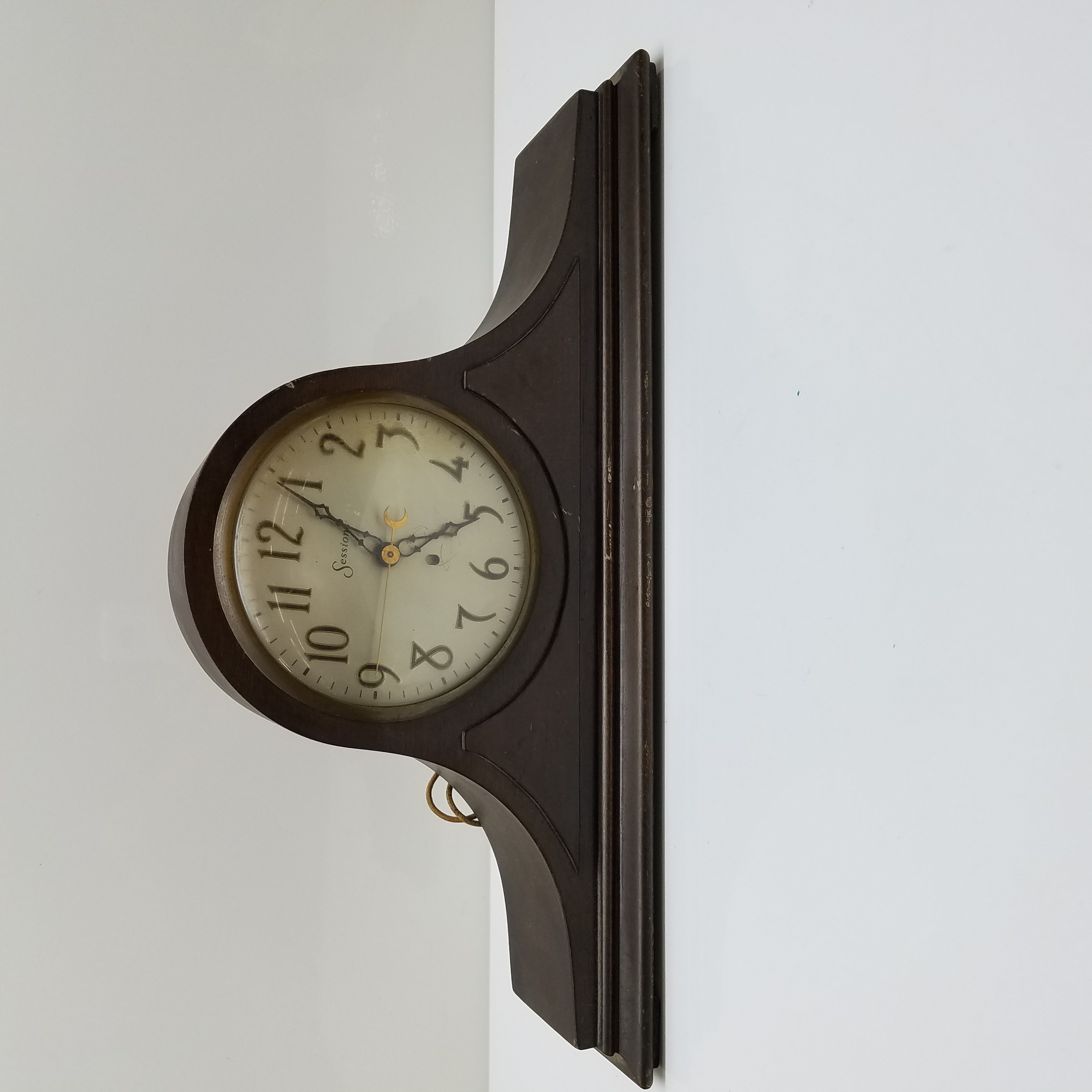 Buy the Sessions Inlay No 6 Mantel Clock | GoodwillFinds