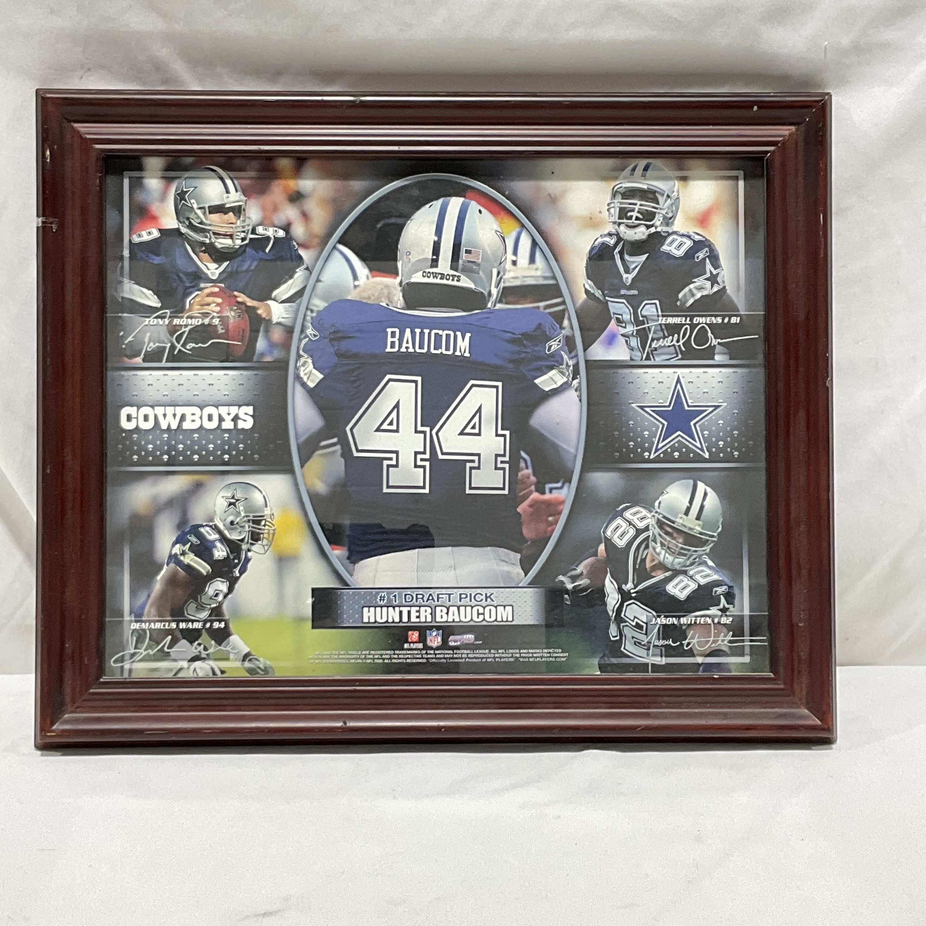 DeMarcus Ware Autographed and Framed Dallas Cowboys Jersey