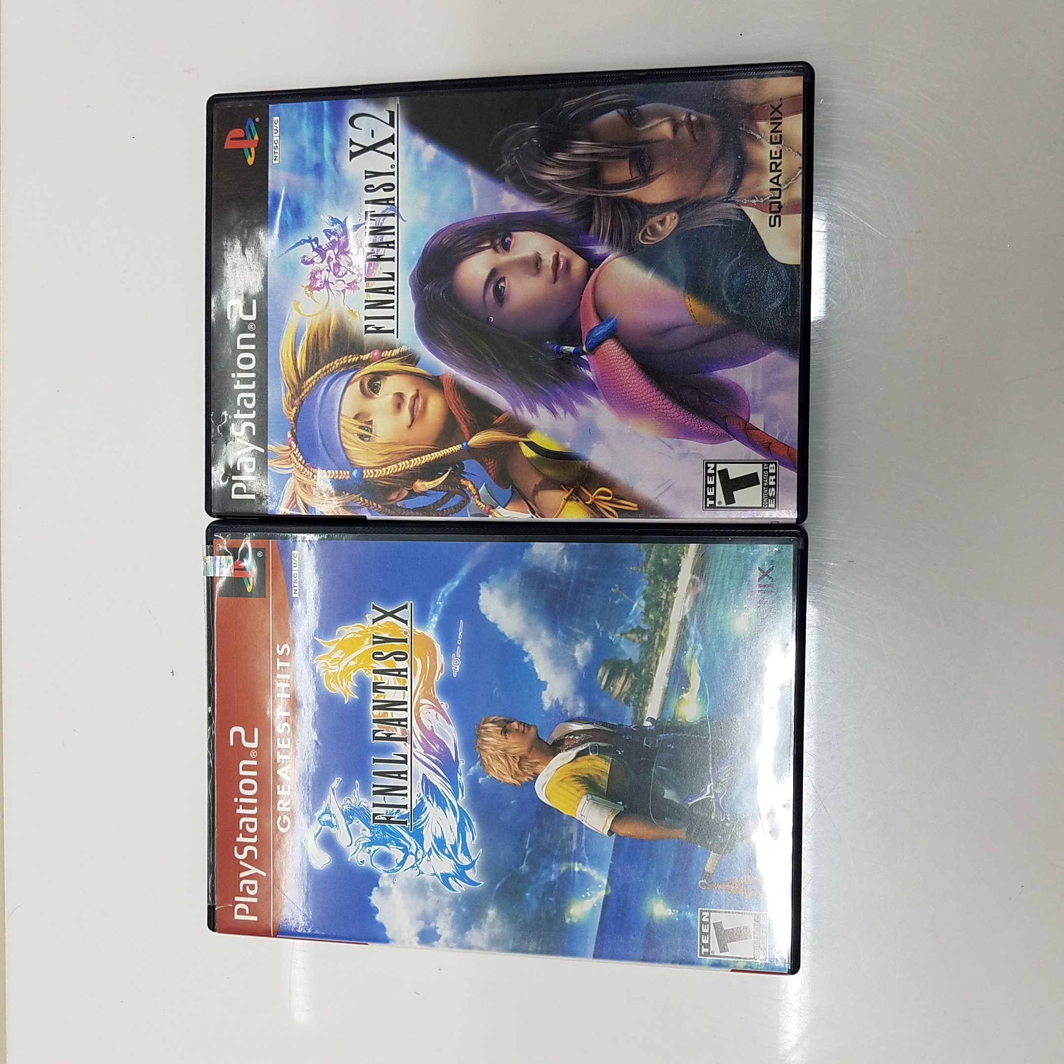 Buy the Lot of 2 Final Fantasy PlayStation 2 PS2 Video Games ...