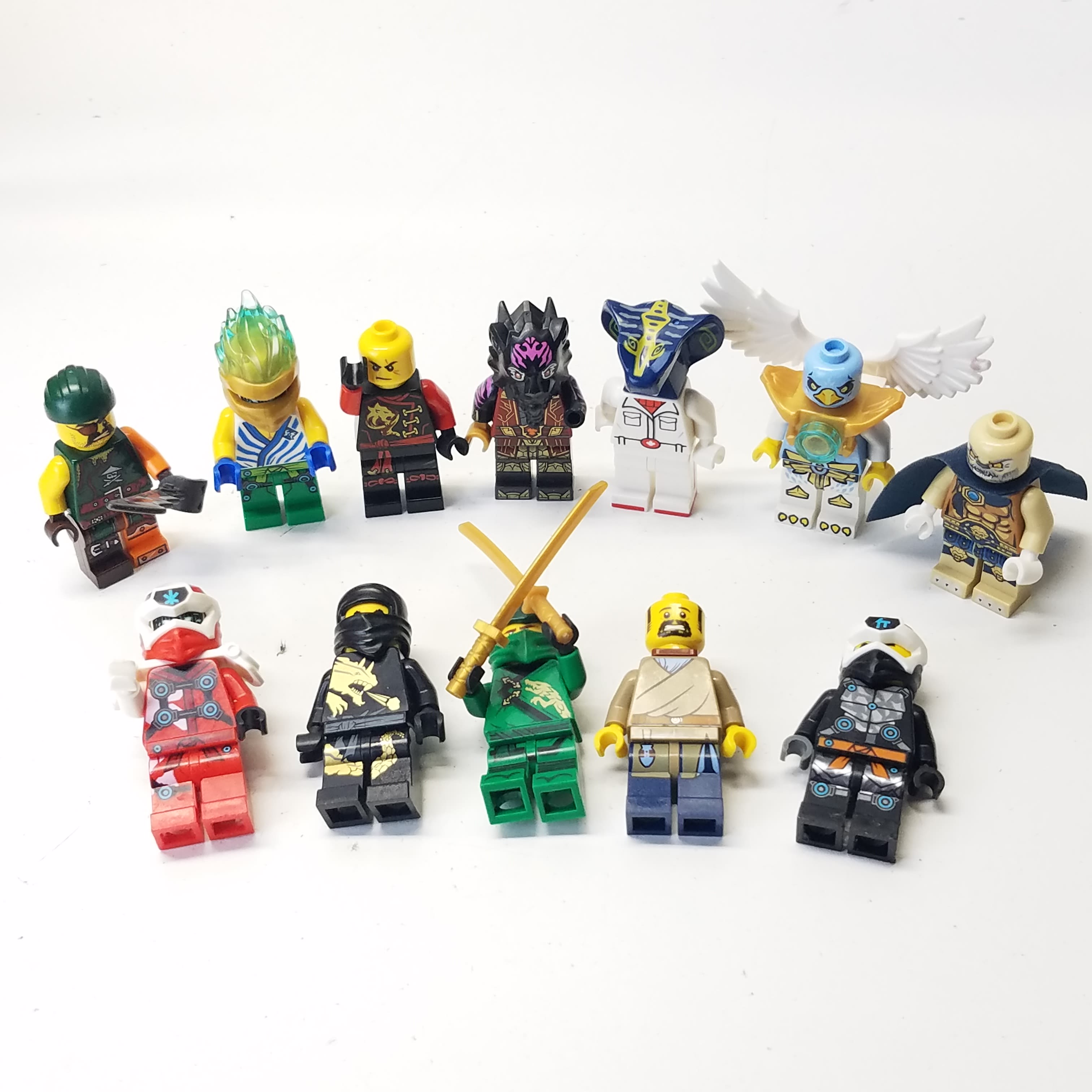 Buy Mixed Lego Ninjago & Chima Minifigures Bundle (Set of 12) for USD 24.99  | GoodwillFinds