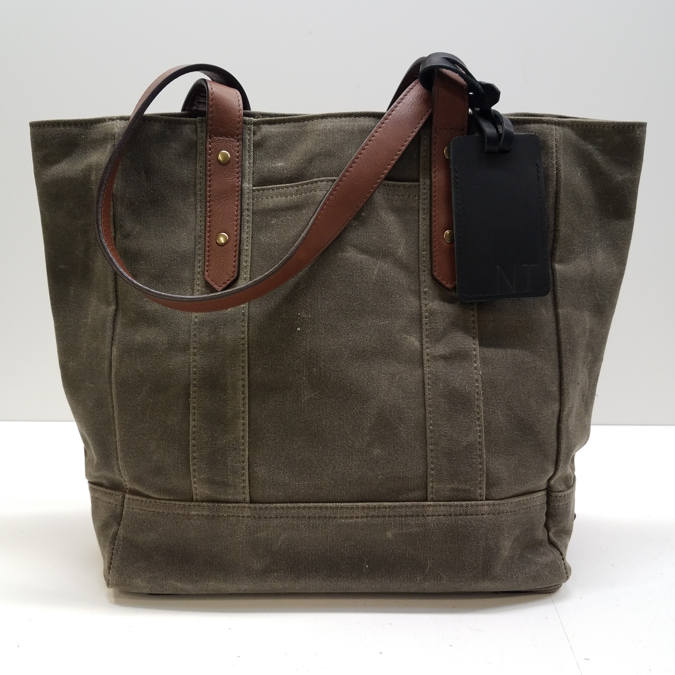 Buy the Tecovas Green Tote Bag | GoodwillFinds