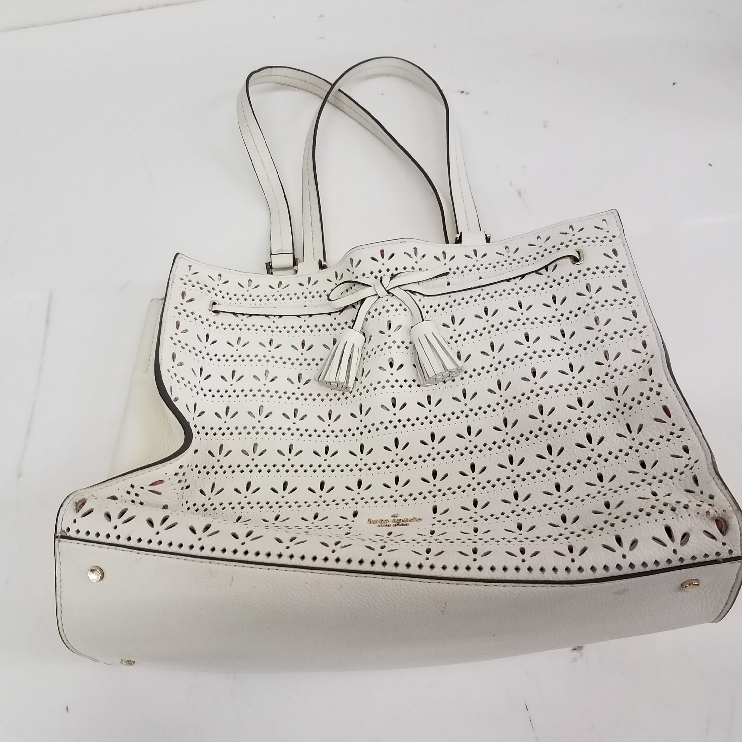 Kate spade shop perforated tote