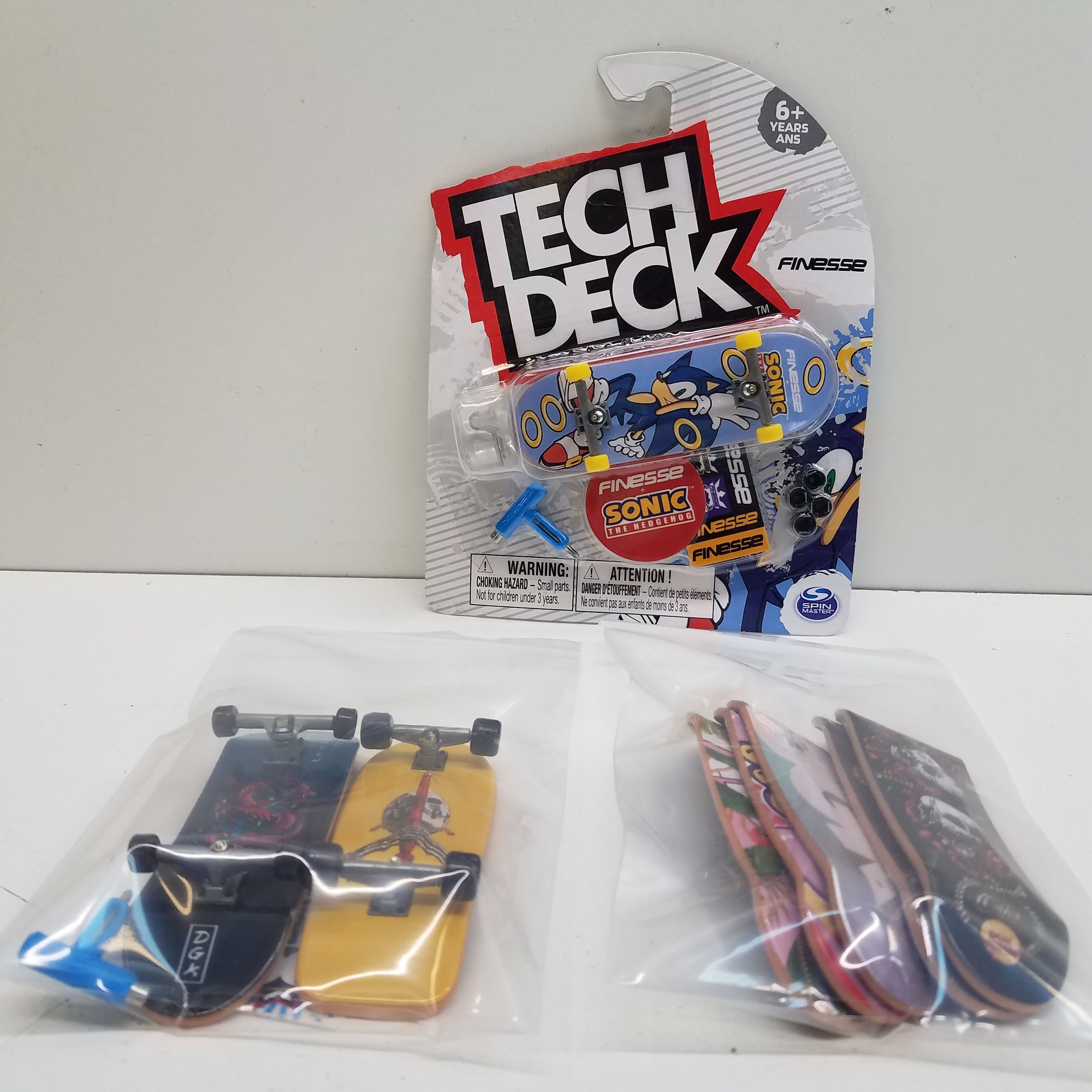 Buy the Mixed Tech Deck Fingerboards & Accessories Bundle (Set Of 8)
