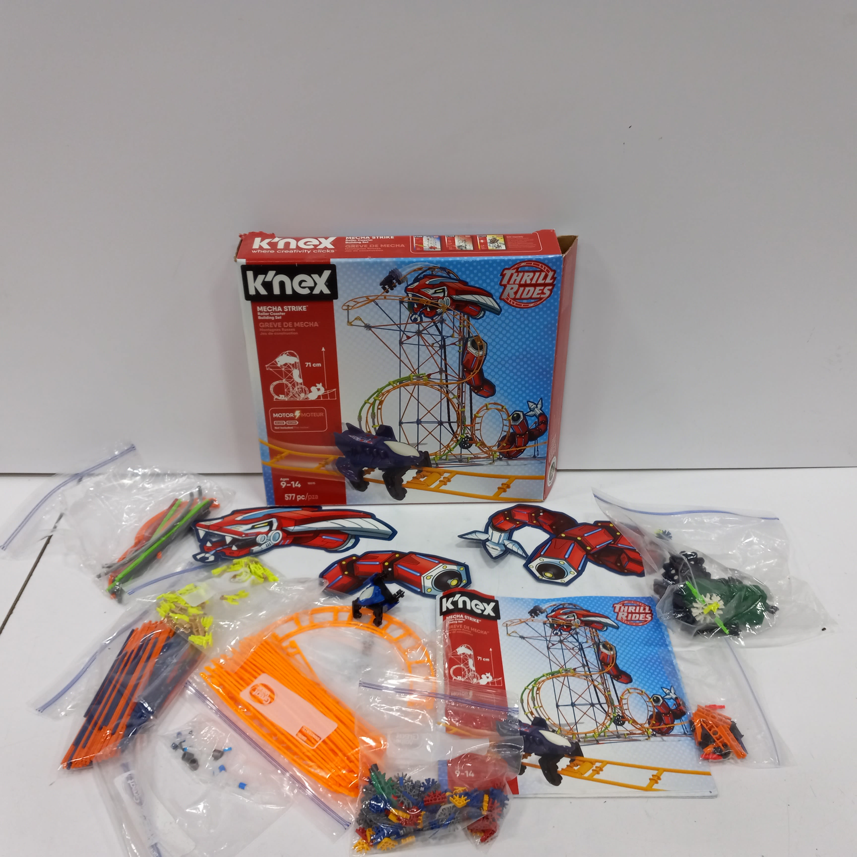 Knex mecha hot sale strike