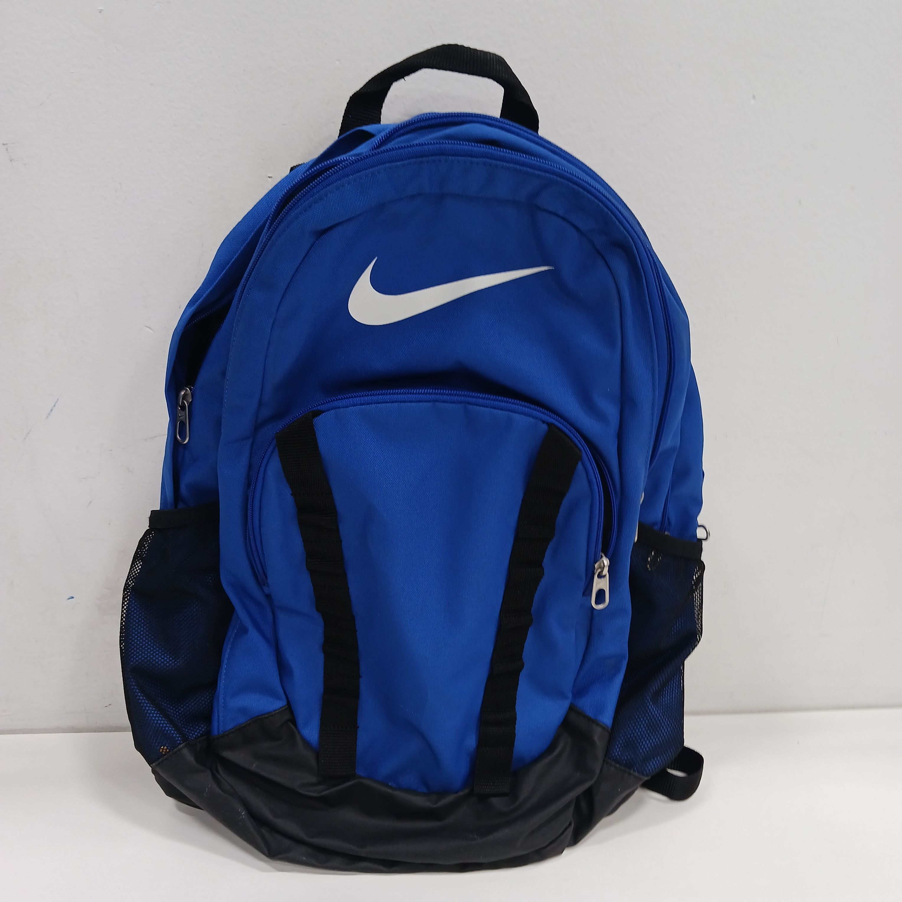 Buy the Nike Unisex Blue Backpack | GoodwillFinds