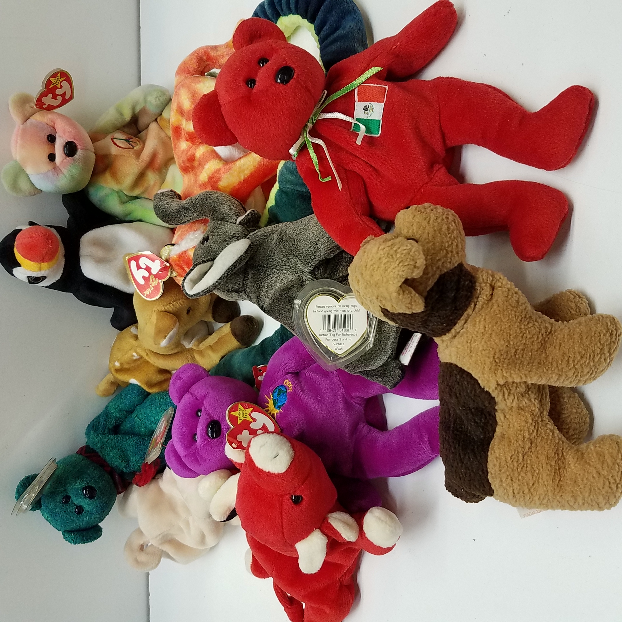 Buy the TY Beanie Babies Plush Bundle of 12 | GoodwillFinds