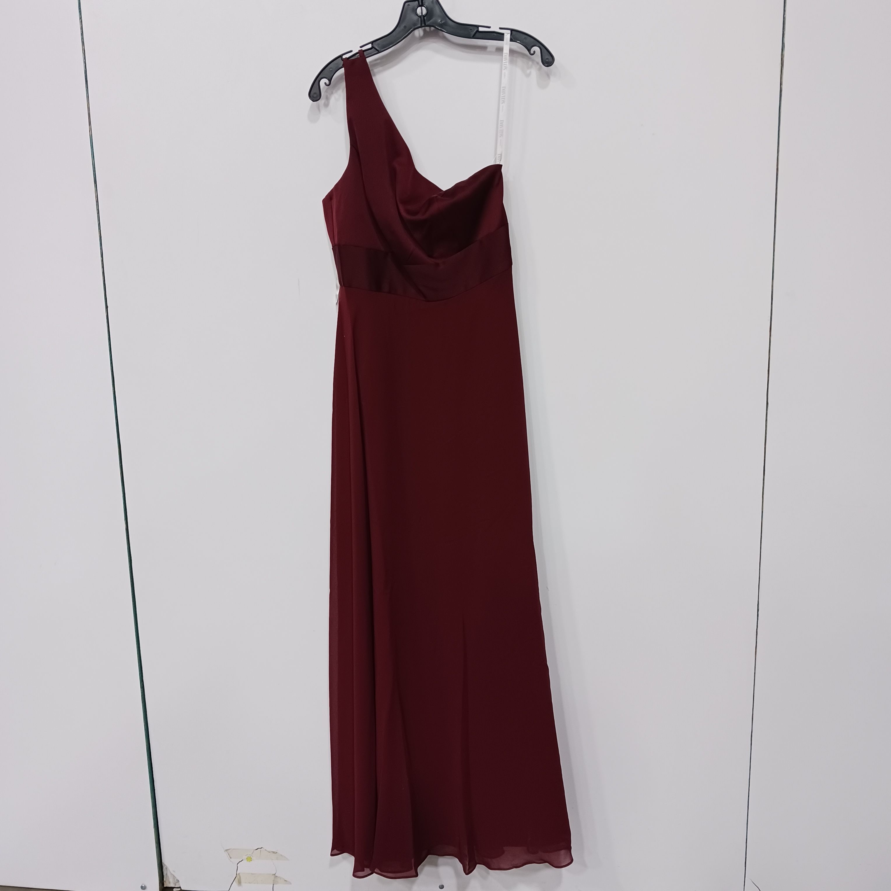 David's bridal 2024 wine dress