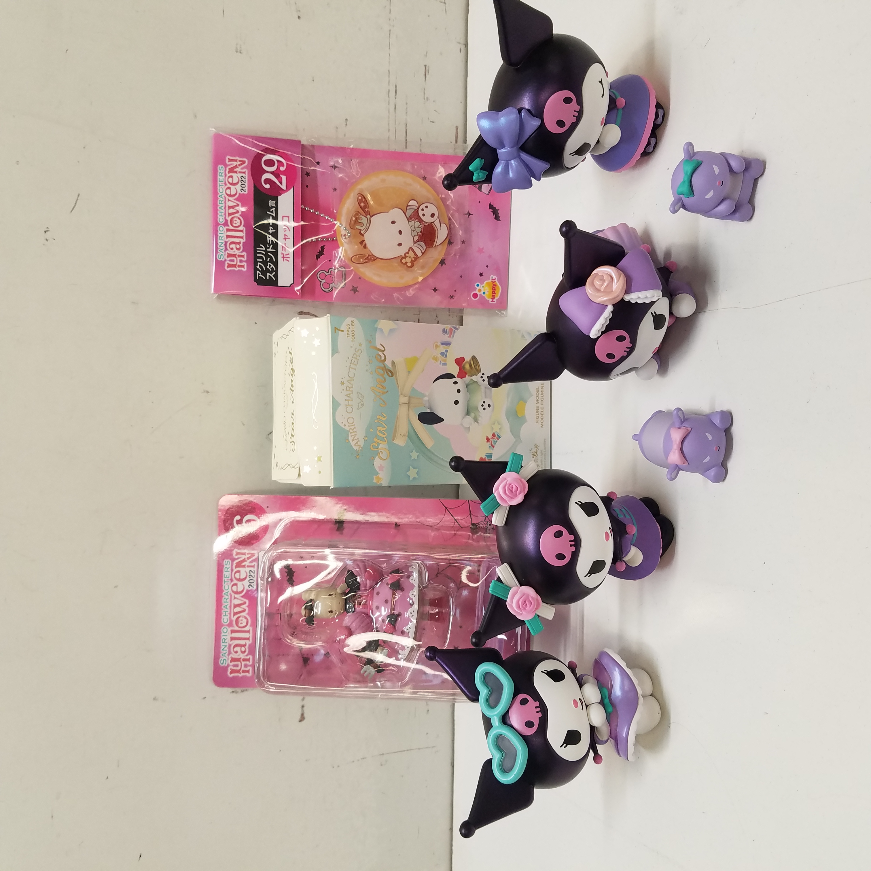 Buy the Sanrio Kuromi and Other Characters Figure Bundle | GoodwillFinds